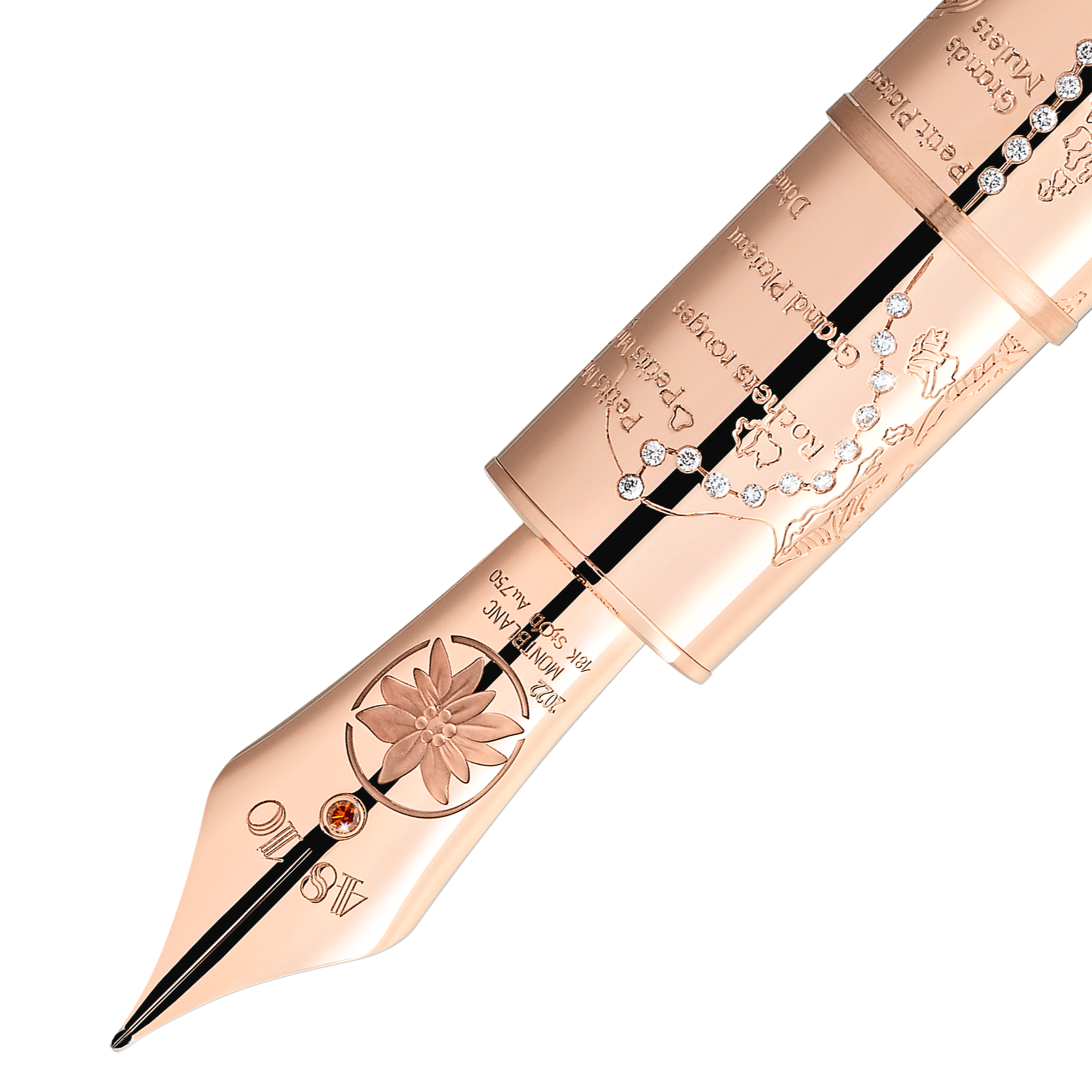 High Artistry The First Ascent of the Mont Blanc Limited Edition 5 Fountain Pen, image 2