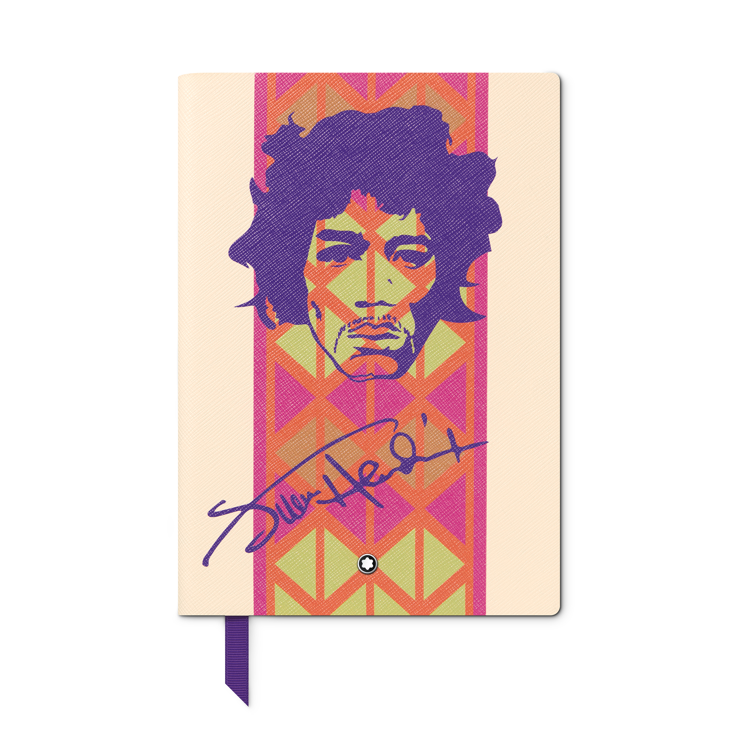 Notebook #146 small, Great Characters Jimi Hendrix, White - Lined, image 2