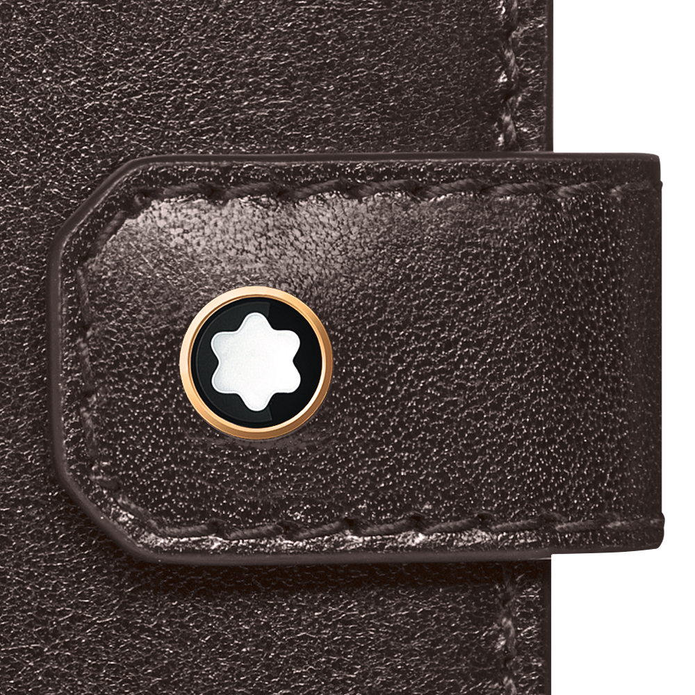 3 صورة ،1926 Montblanc Heritage Wallet 6cc with Money Clip Small