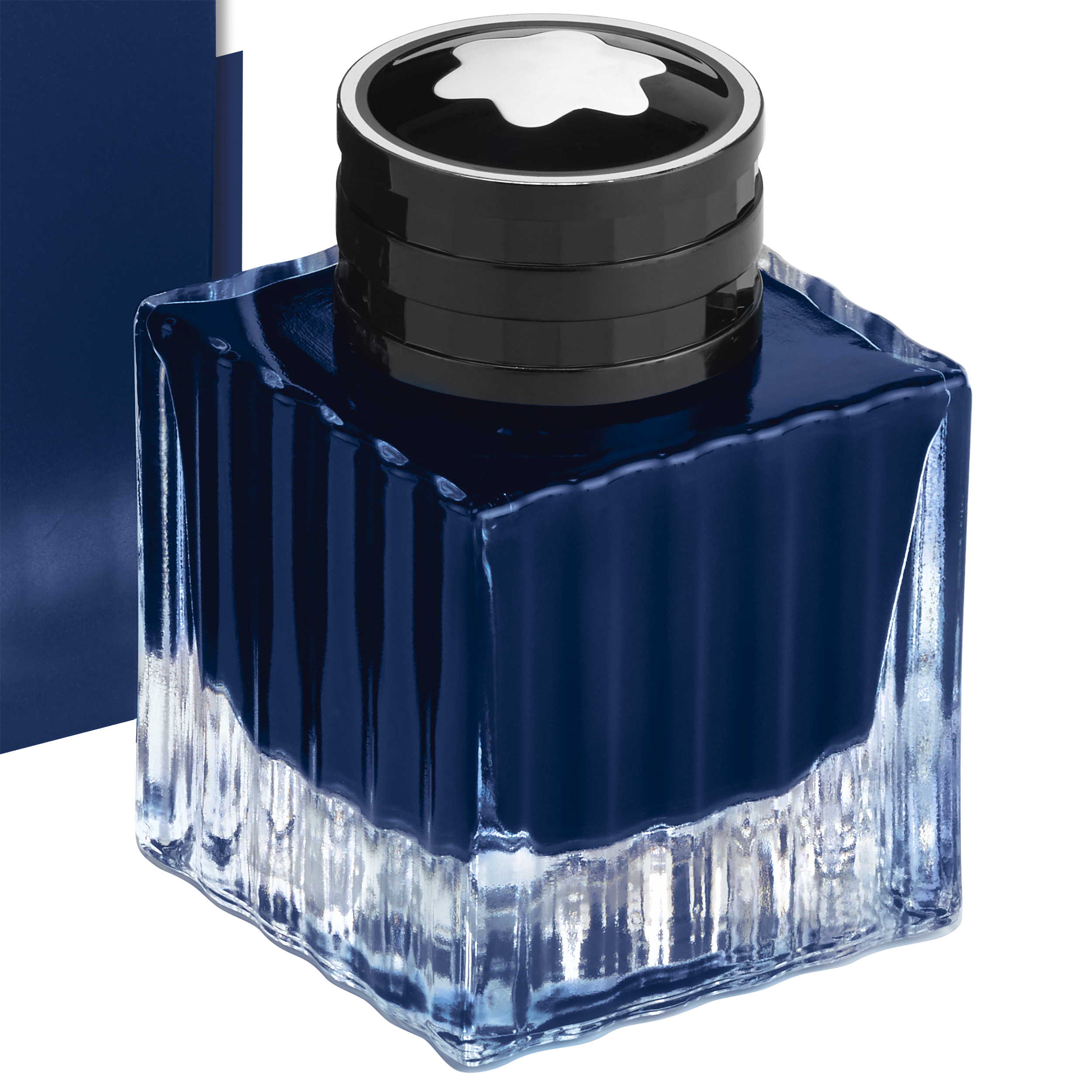 Ink Bottle 50 ml, Blue, Around The World in 80 Days, image 2