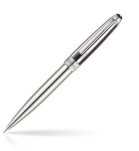 Meisterstück Solitaire Silver Fibre Guilloché Mechanical Pencil, image 1