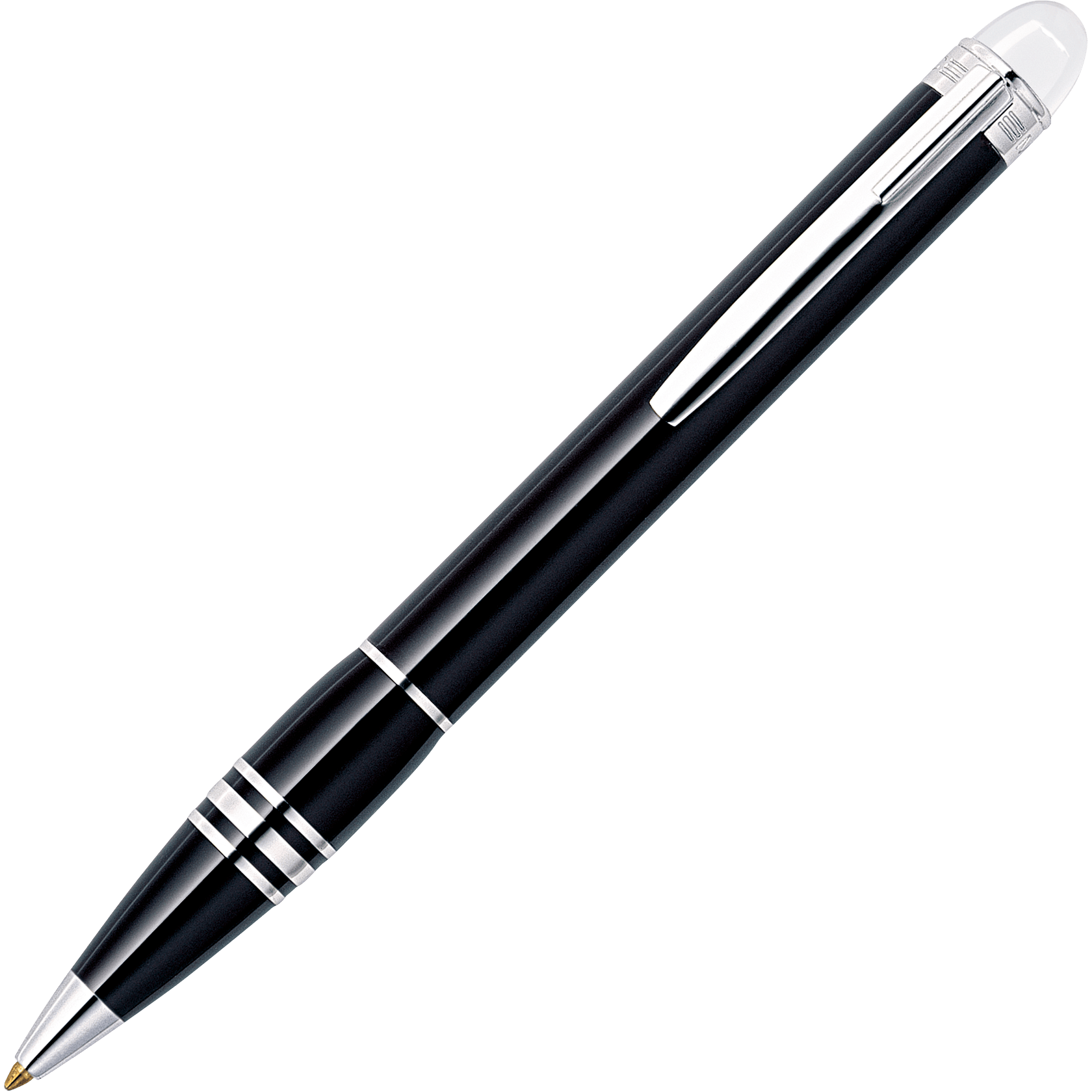 StarWalker Platinum Resin Ballpoint Pen, image 1