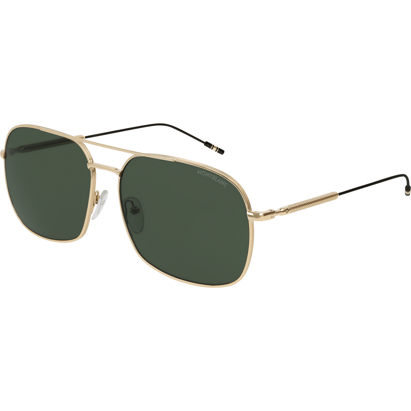 Square Frame Metal Sunglasses