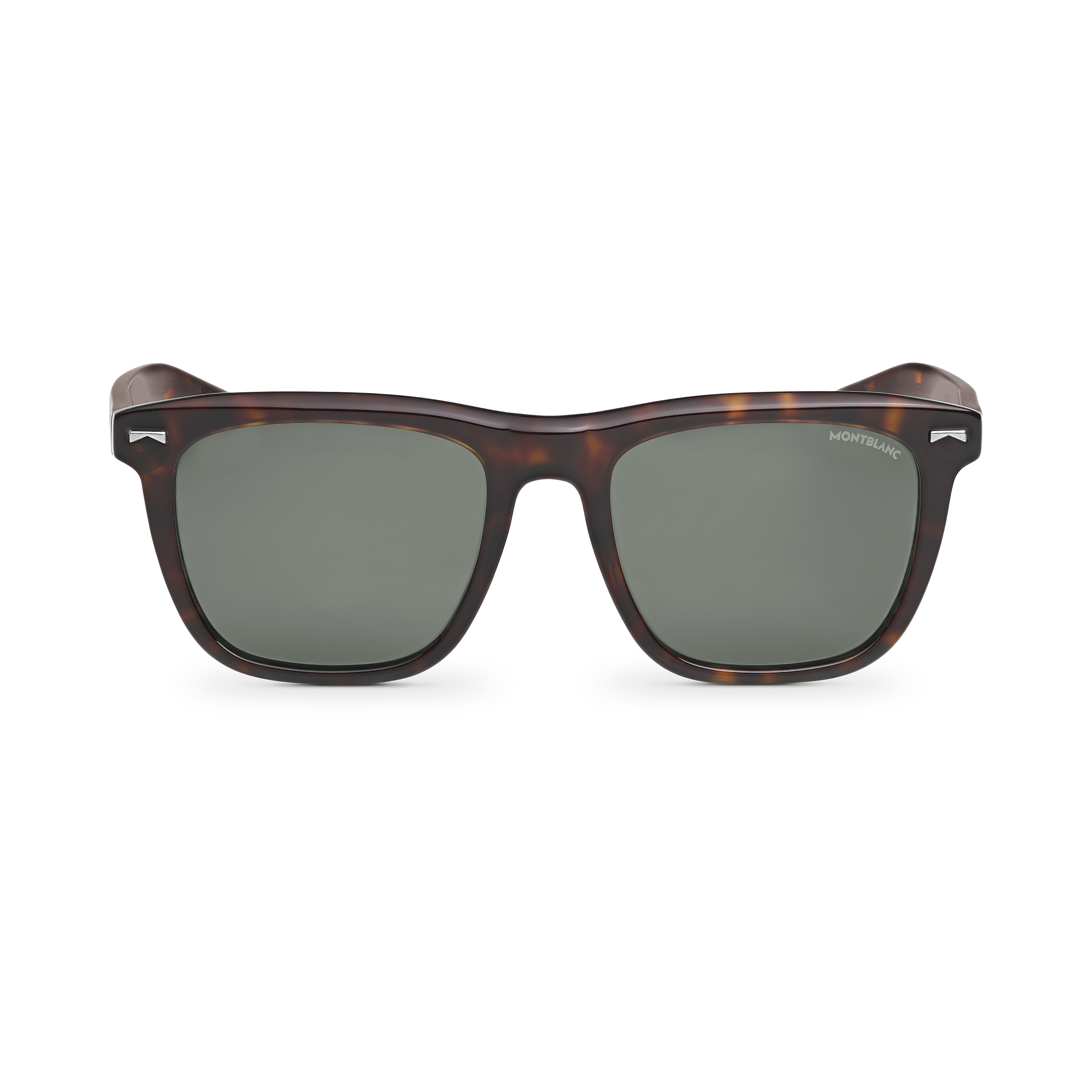 Squared Sunglasses with Havana Colored Acetate Frame, image 1