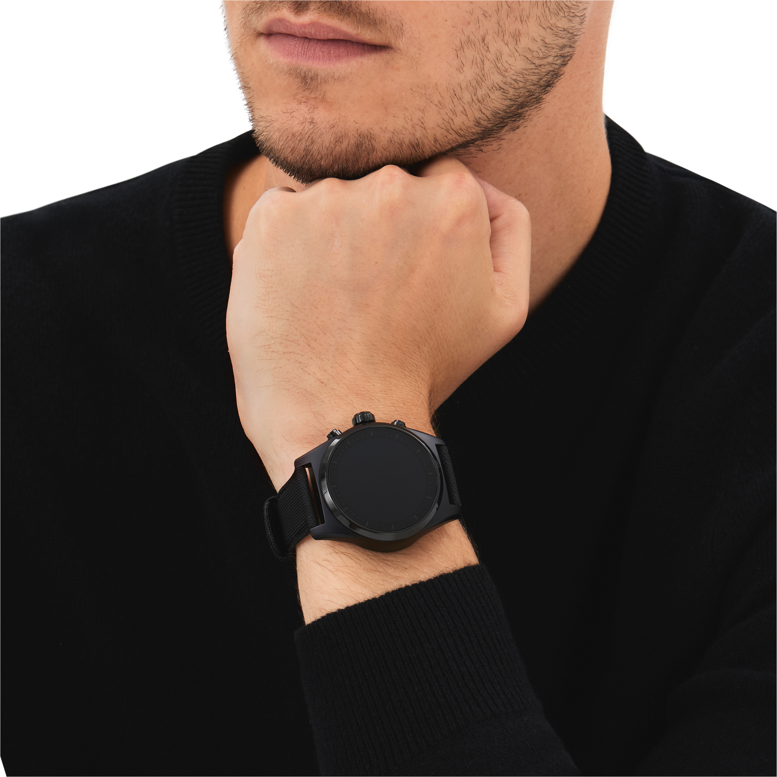 Montblanc Summit Lite Smartwatch - Black with Fabric Strap