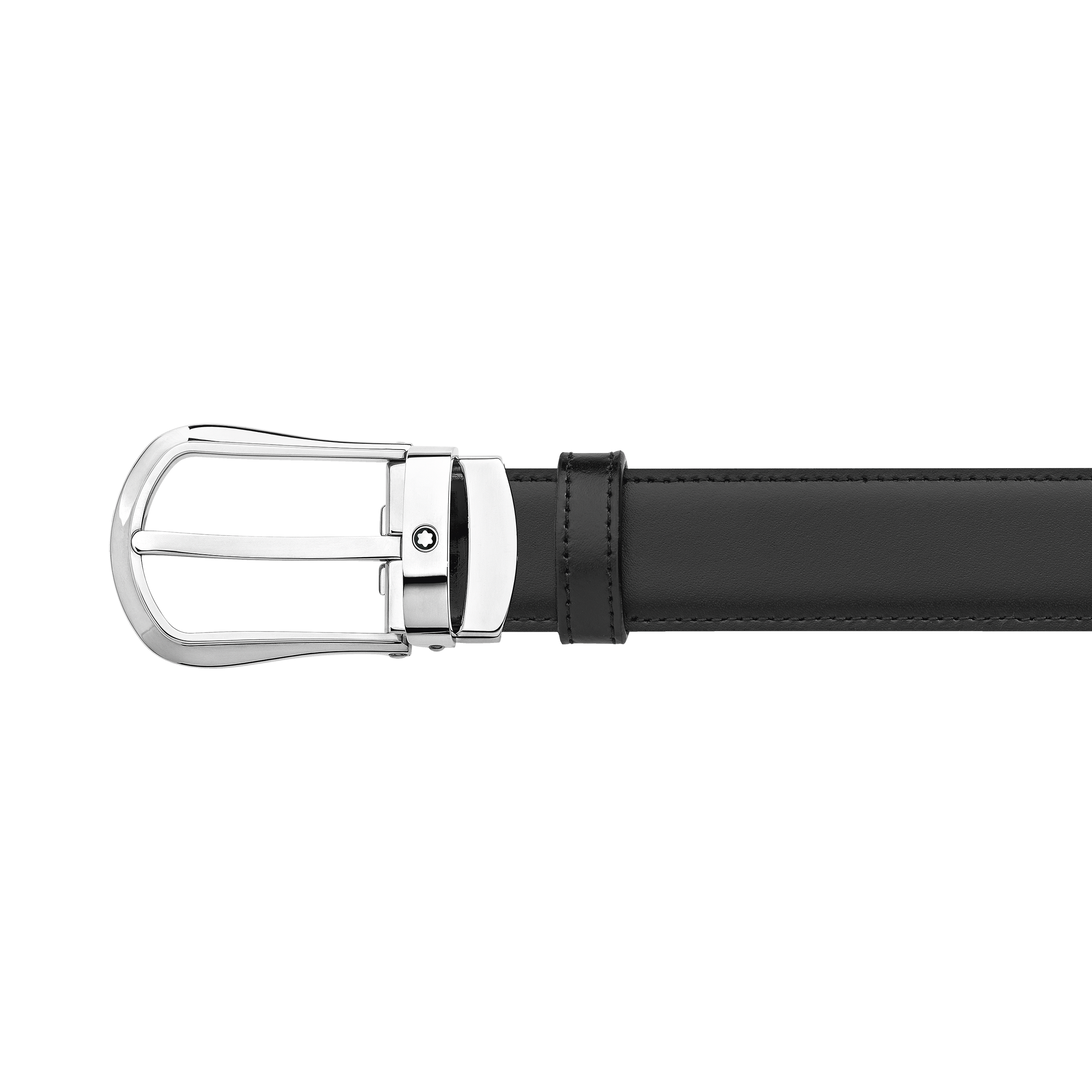 Black/brown 30 mm reversible leather belt