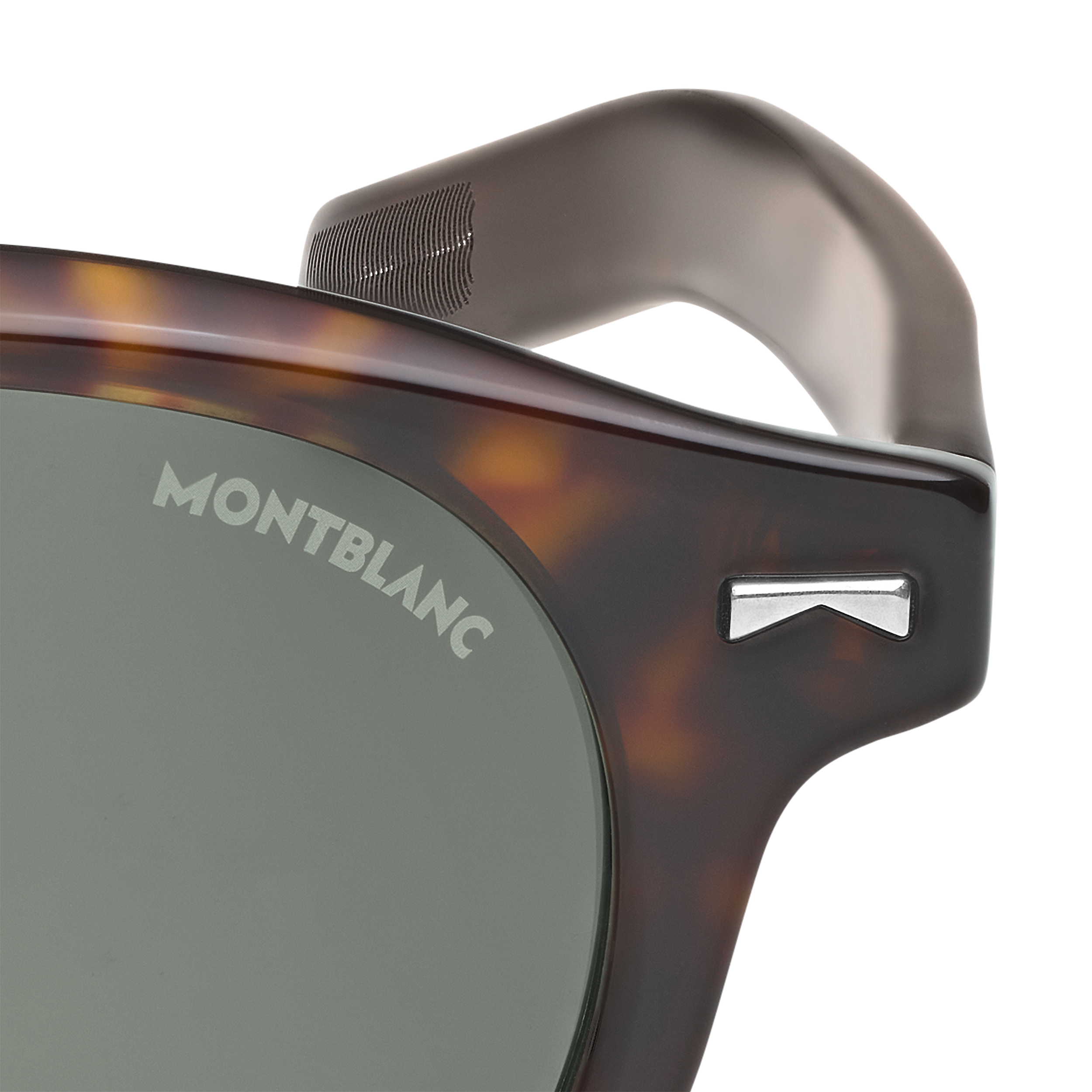 Round Sunglasses with Havana Colored Acetate Frame, image 2