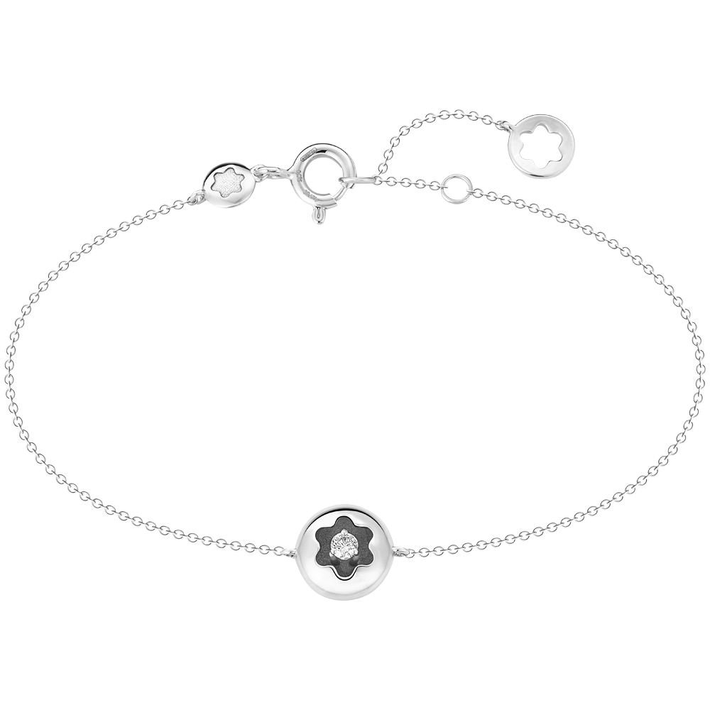 Montblanc 4810 bracelet in white gold and diamond, image 1