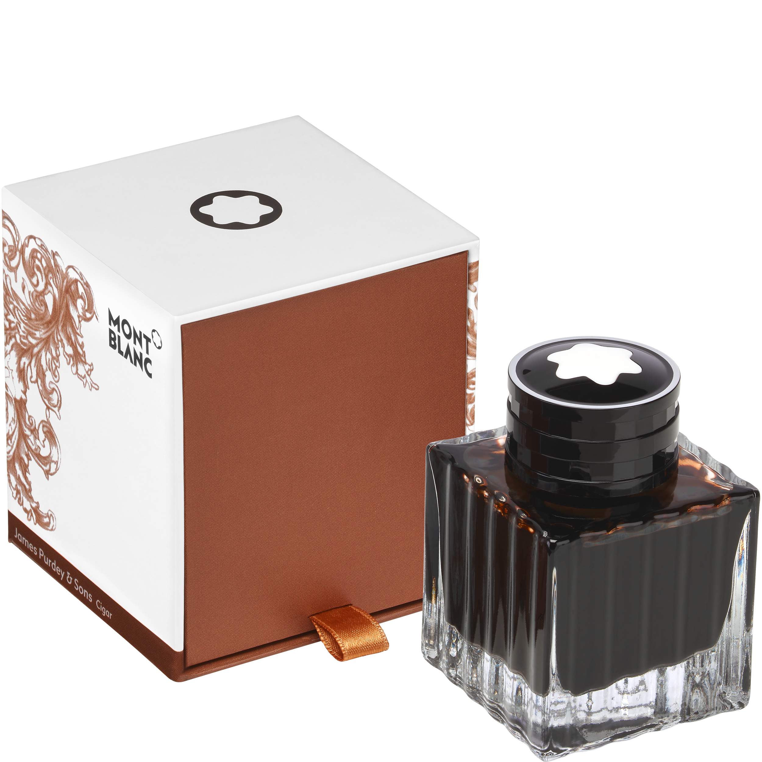 Ink Bottle 50 ml, James Purdey & Sons, Cigar Scent, Brown, image 1