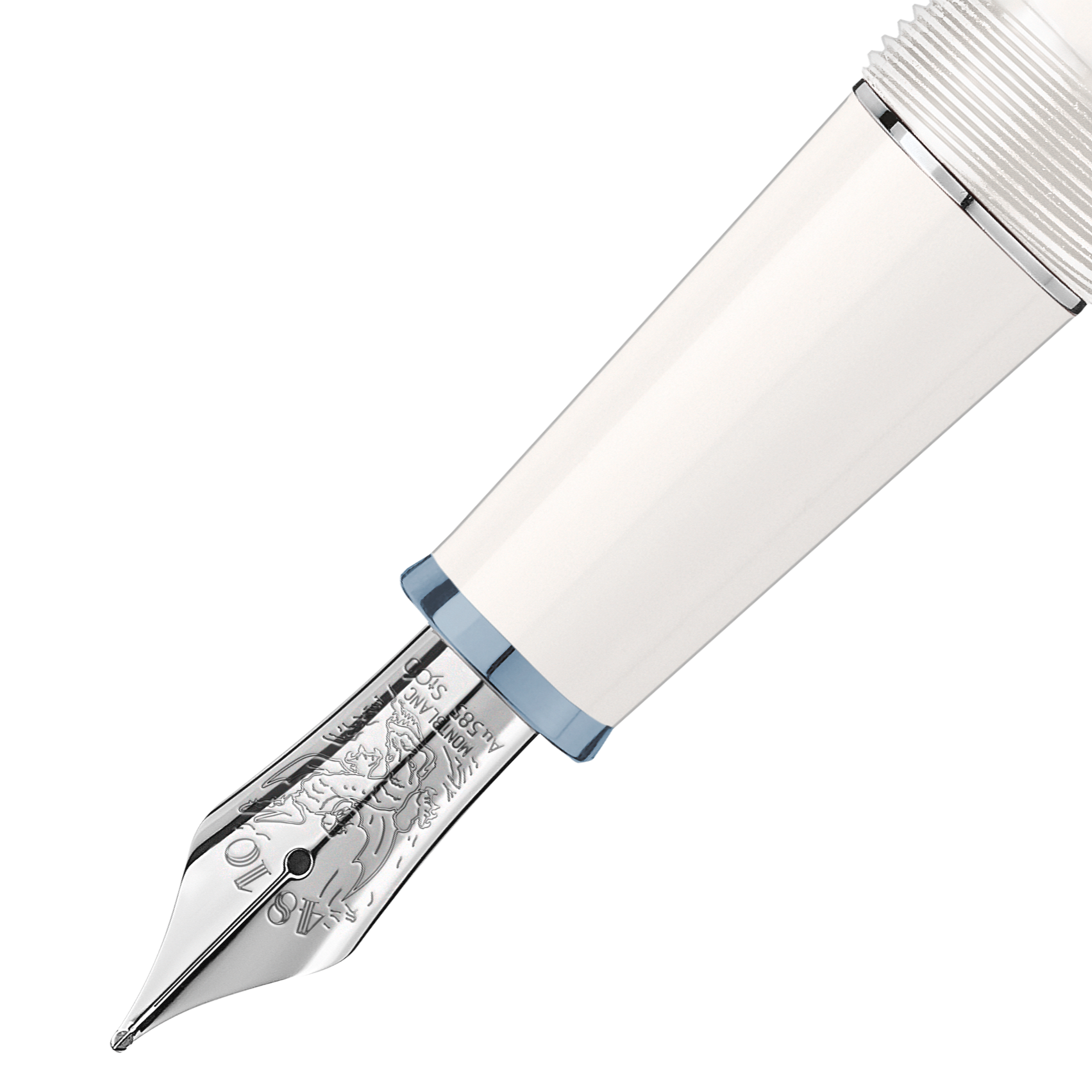 Meisterstück Glacier Classique Fountain Pen (F) White, image 2