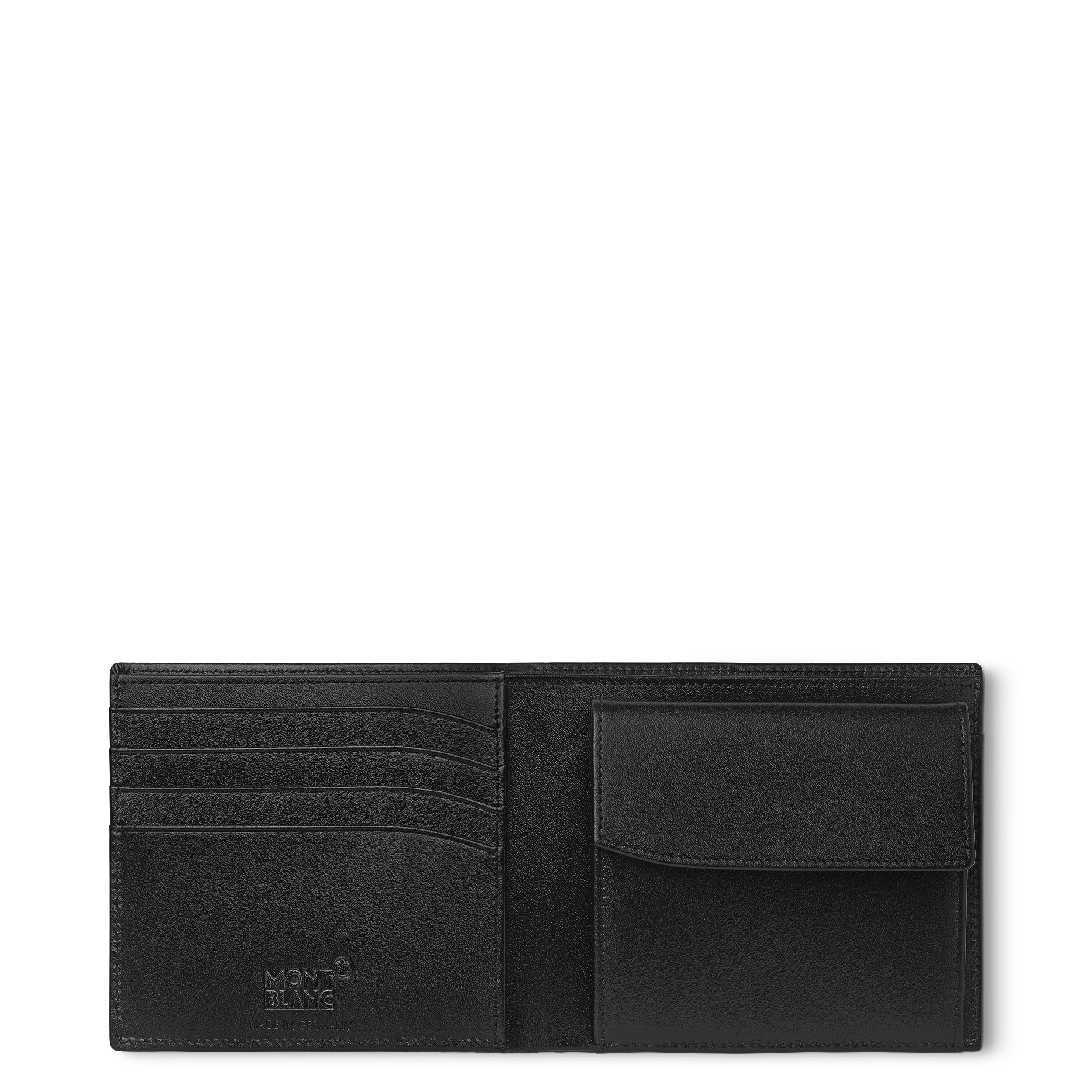 Montblanc Sartorial Wallet, Leather, Jacquard, Black, Cards, 128576