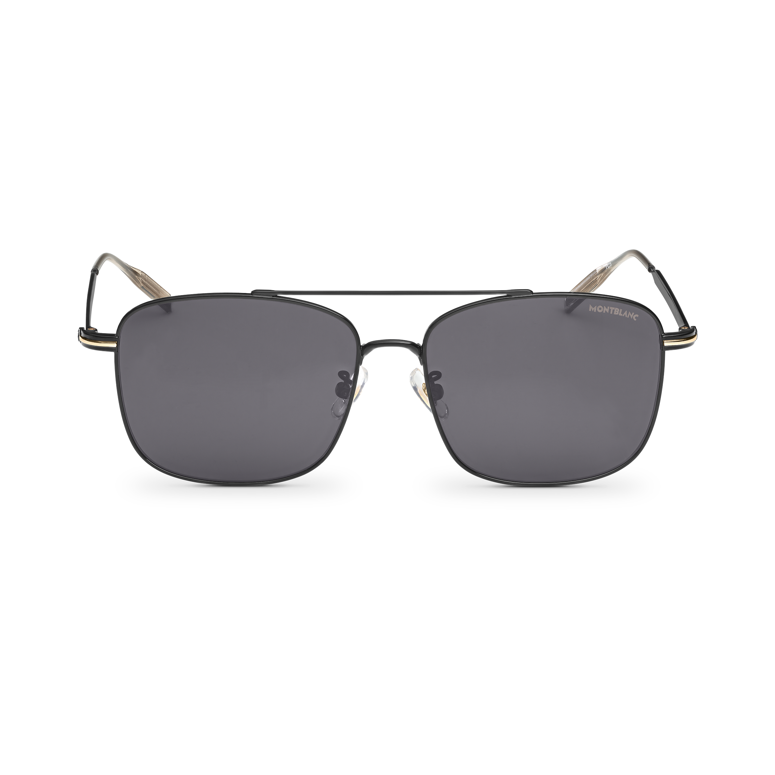 Rectangular Sunglasses with Black Colored Metal Frame, image 1