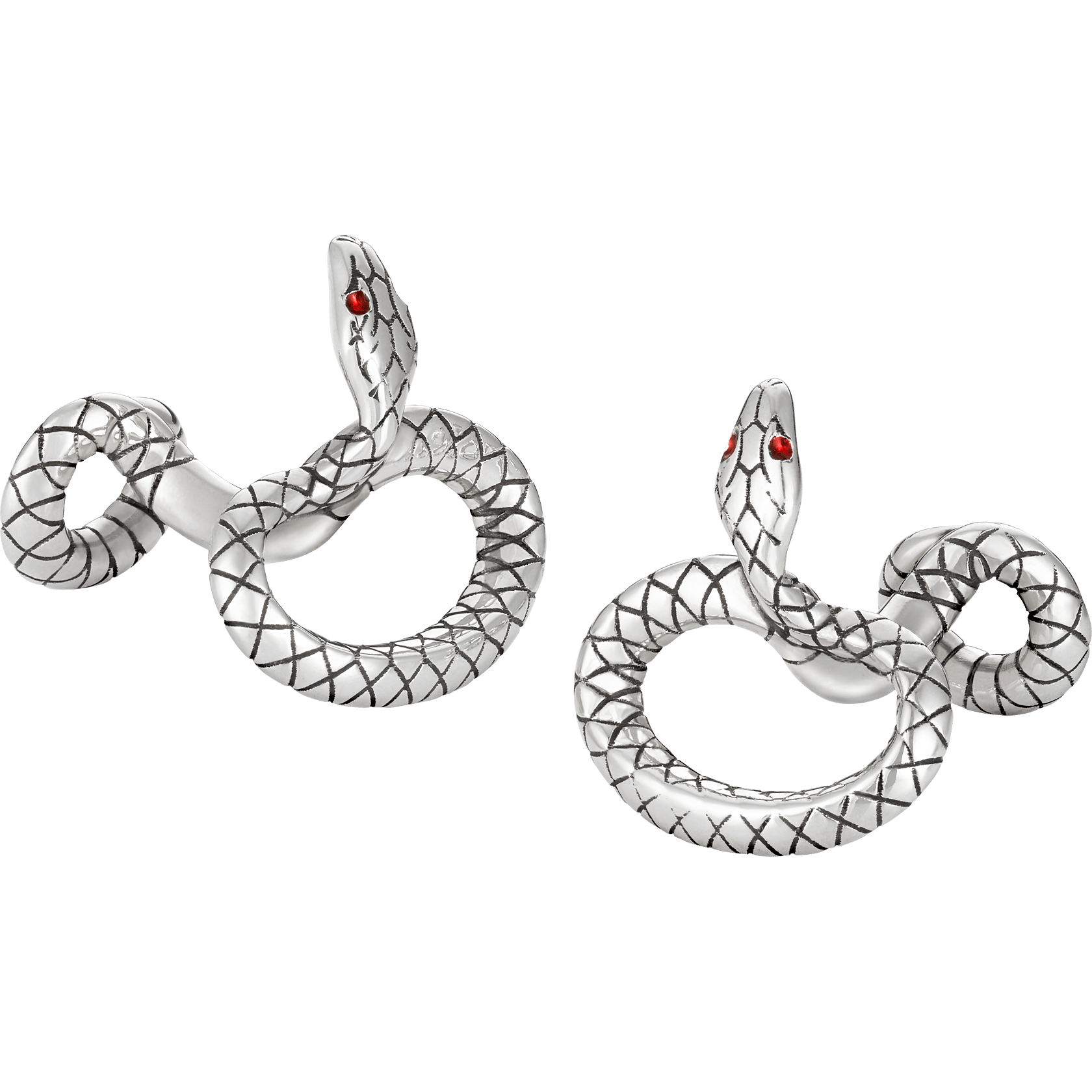 Serpent cufflinks, image 1