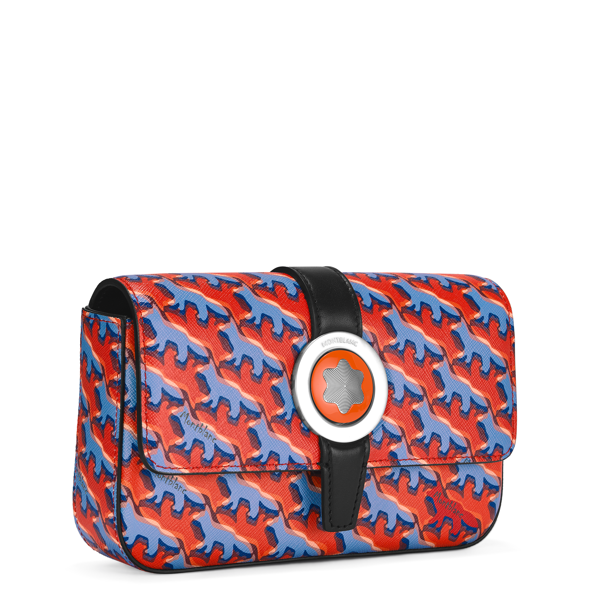3 صورة ،Montblanc x Maison Kitsuné Cross Clutch