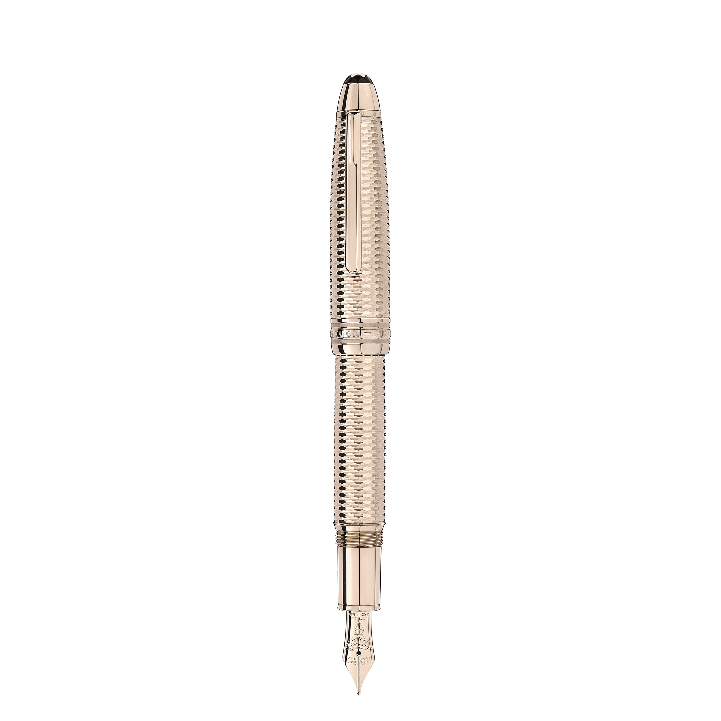 Meisterstück Geometry Solitaire Signature Gold LeGrand Fountain Pen, image 1