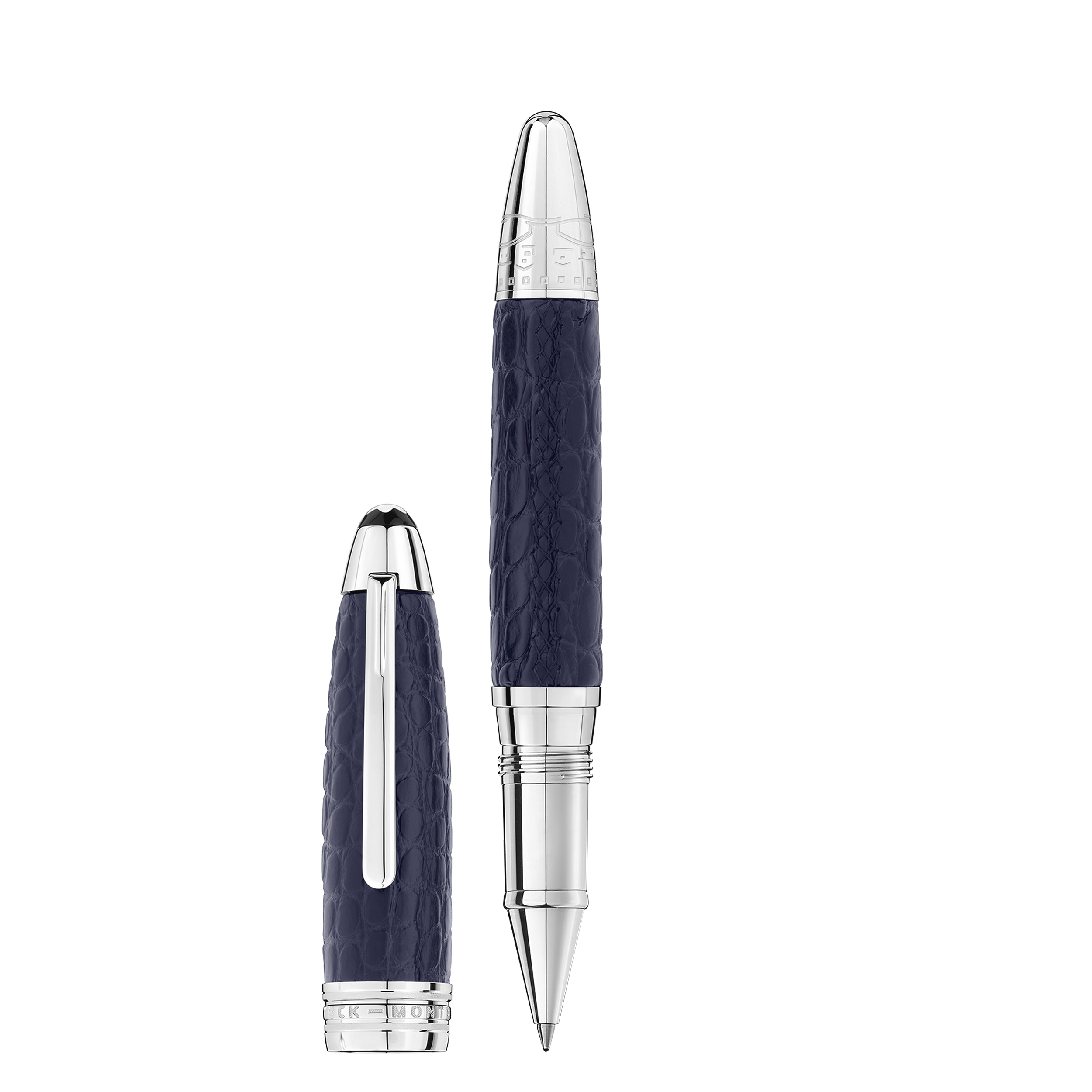 Great Masters Exotic Leather Blue Alligator Rollerball, image 1