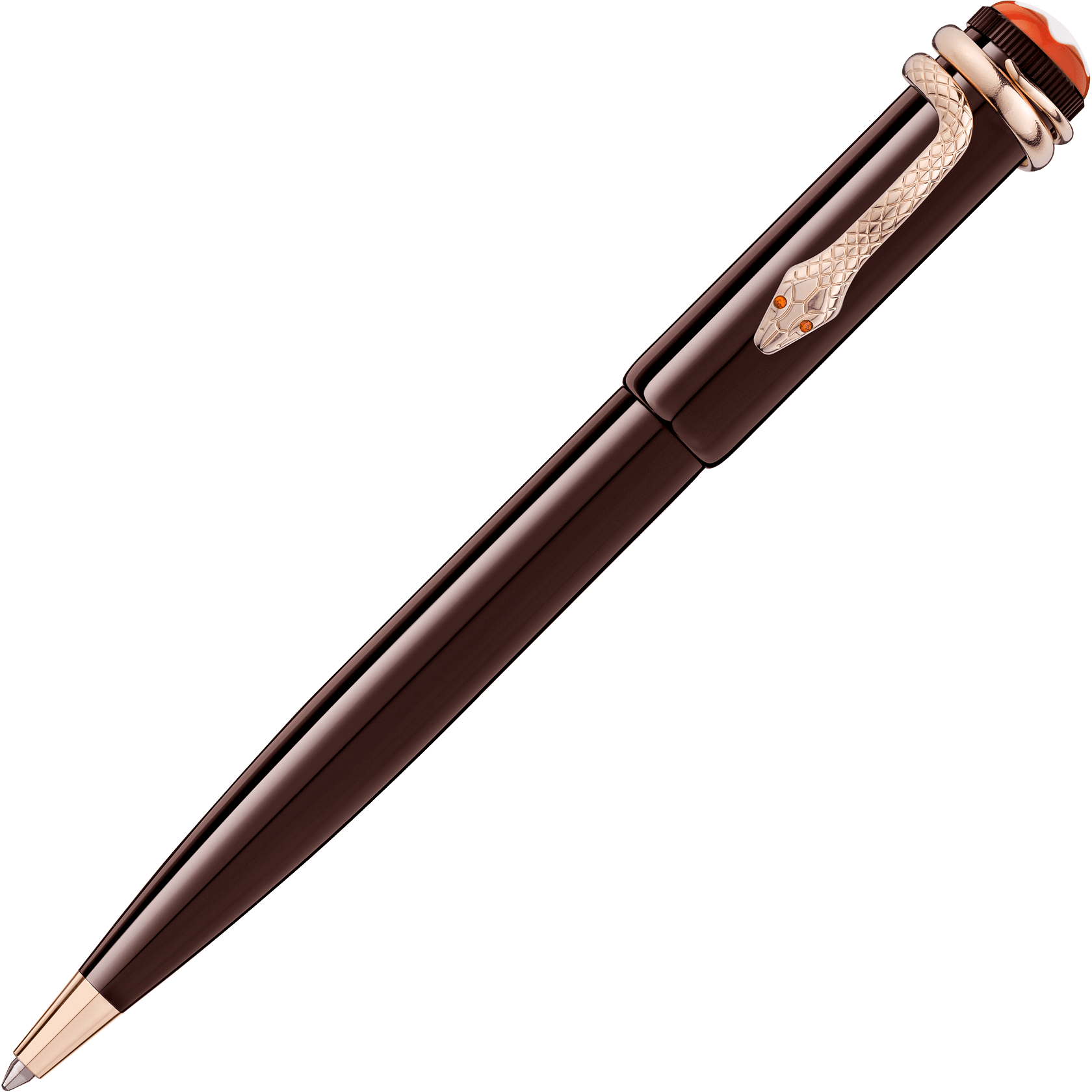 Heritage Rouge & Noir Tropic Brown Special Edition Ballpoint Pen, image 1