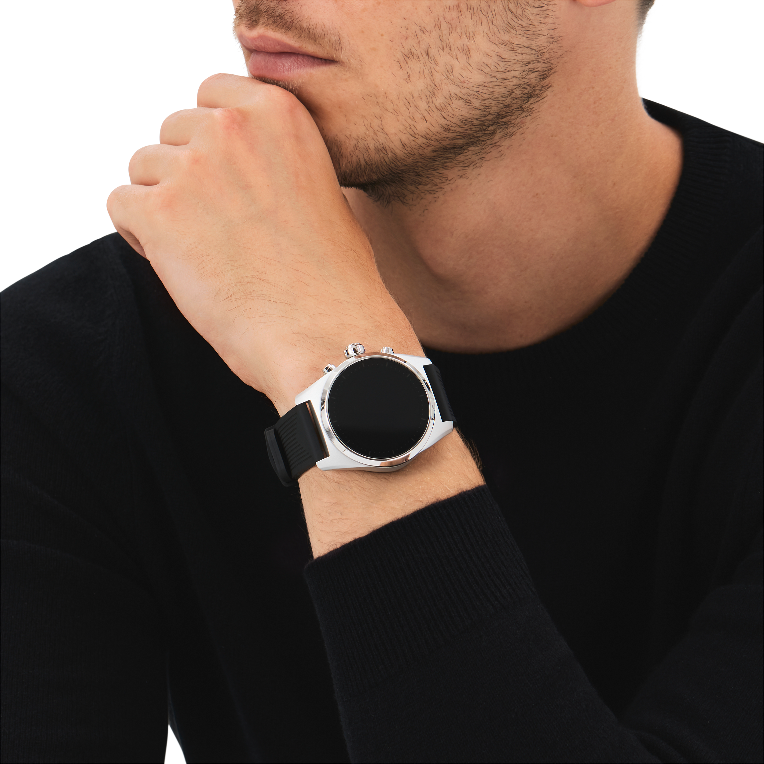 Montblanc Summit Lite Smartwatch - Grey with Rubber Strap, image 5