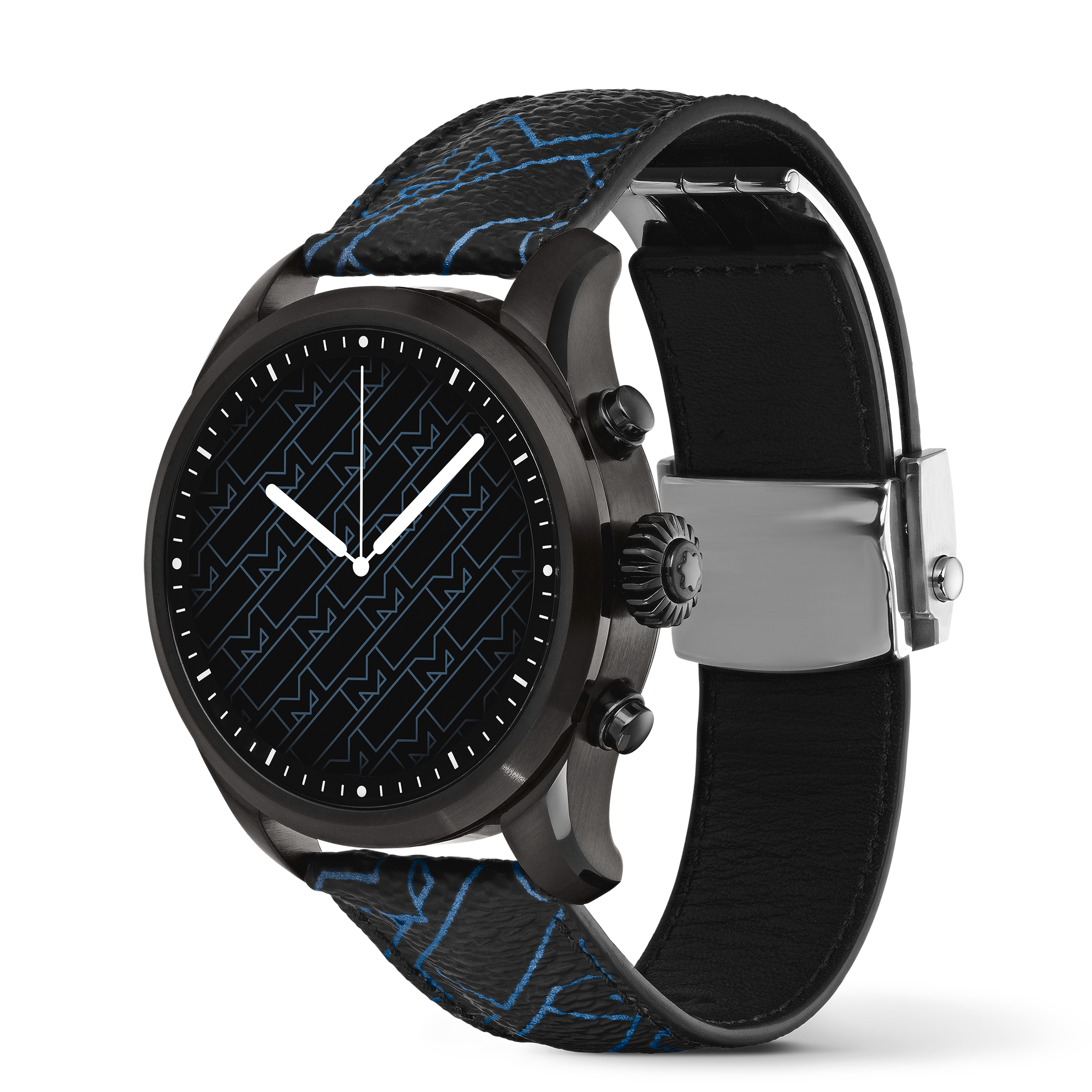 Montblanc Summit 2 Stainless Steel Black Montblanc Pattern Blue, image 7