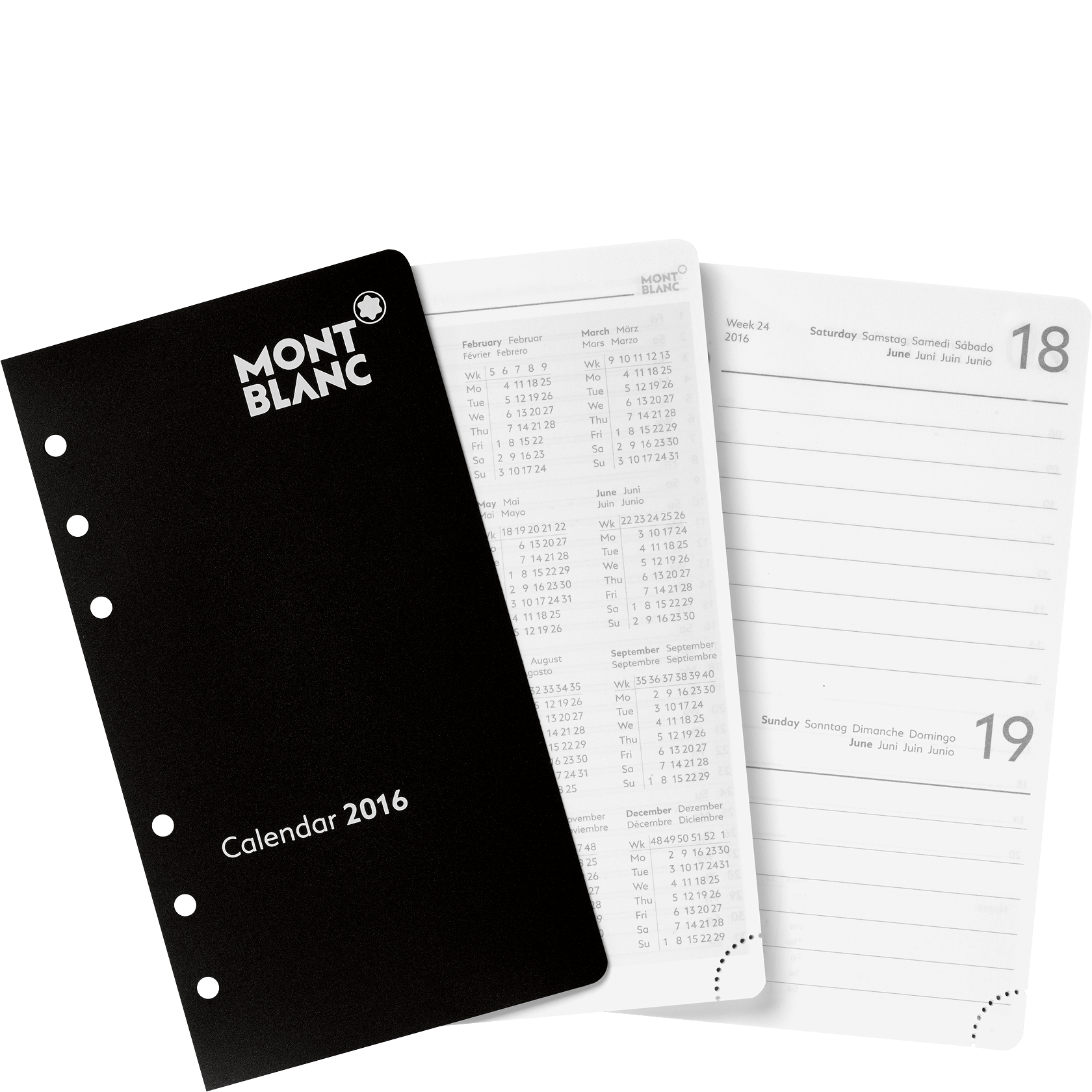 Calendar 2016 Medium 1 Day on 1 Page