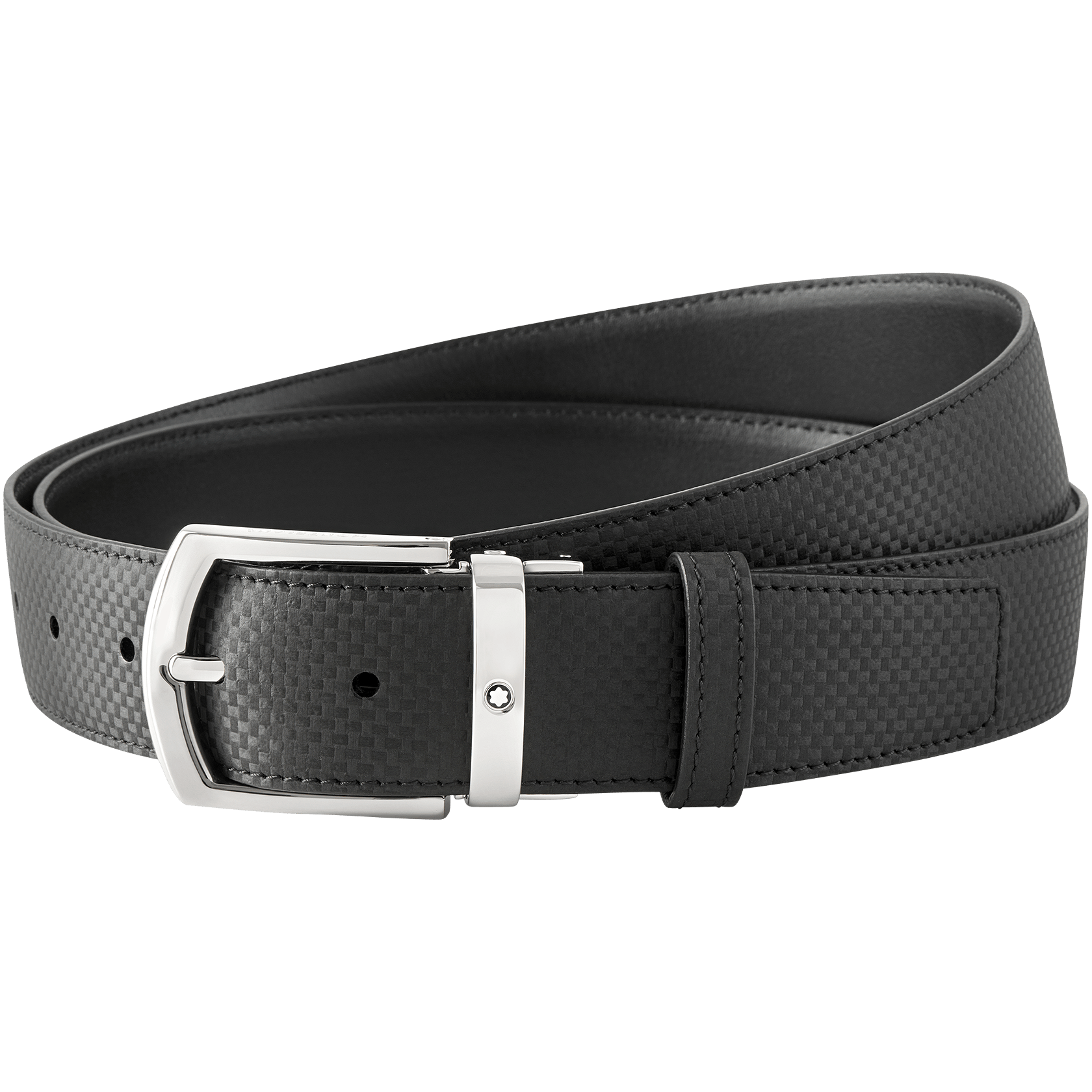 Black cut-to-size business belt, image 3