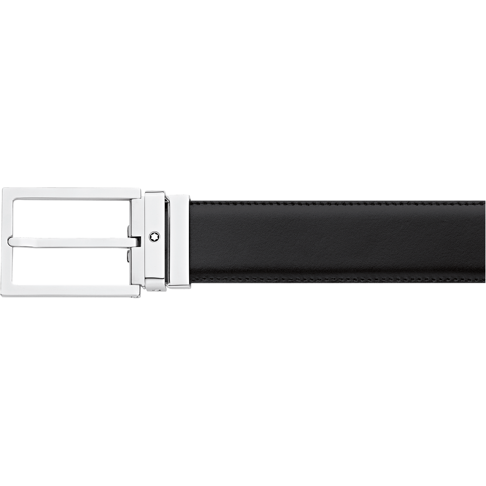 Black/brown reversible cut-to-size casual belt, image 2