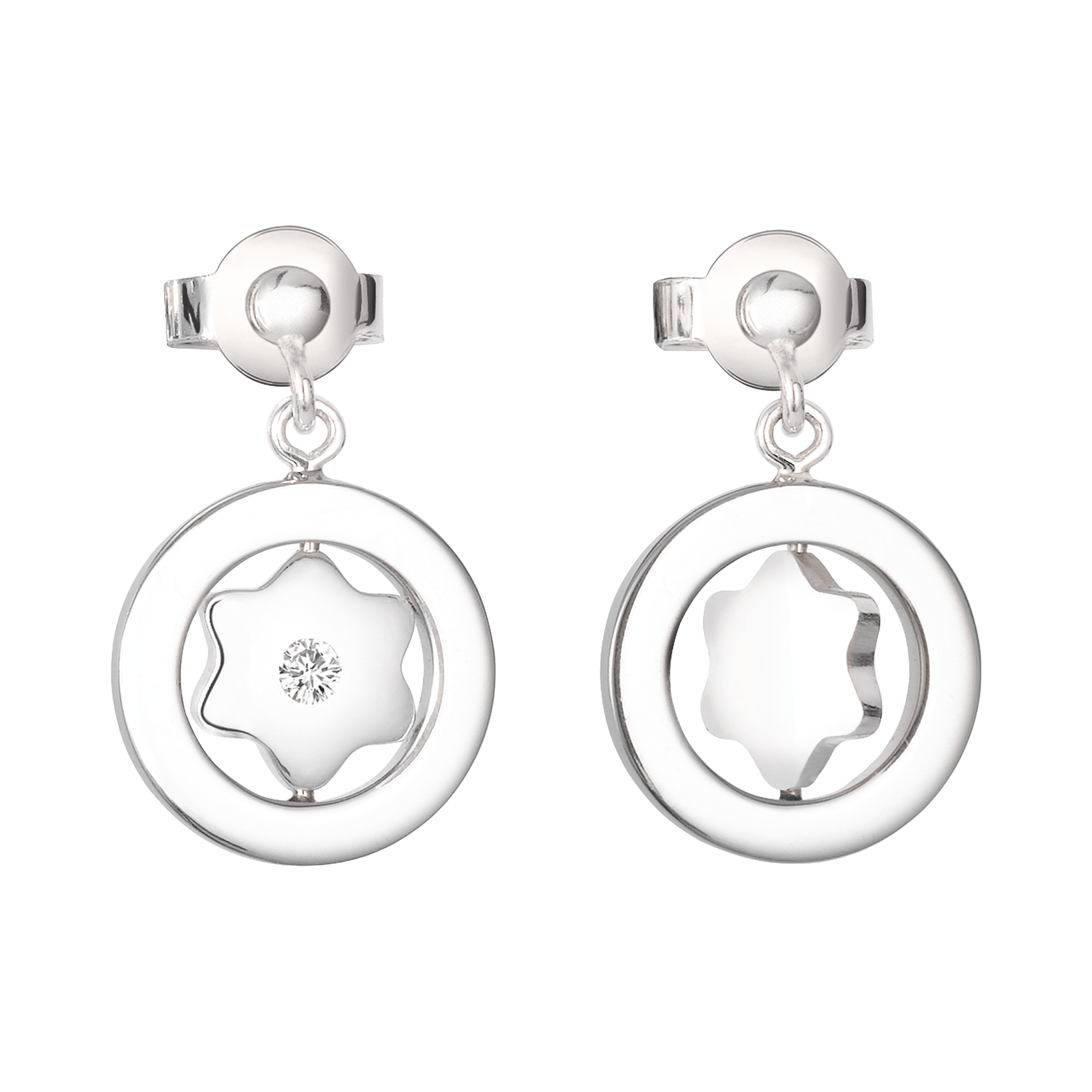 2 صورة ،Montblanc Star Signet earrings