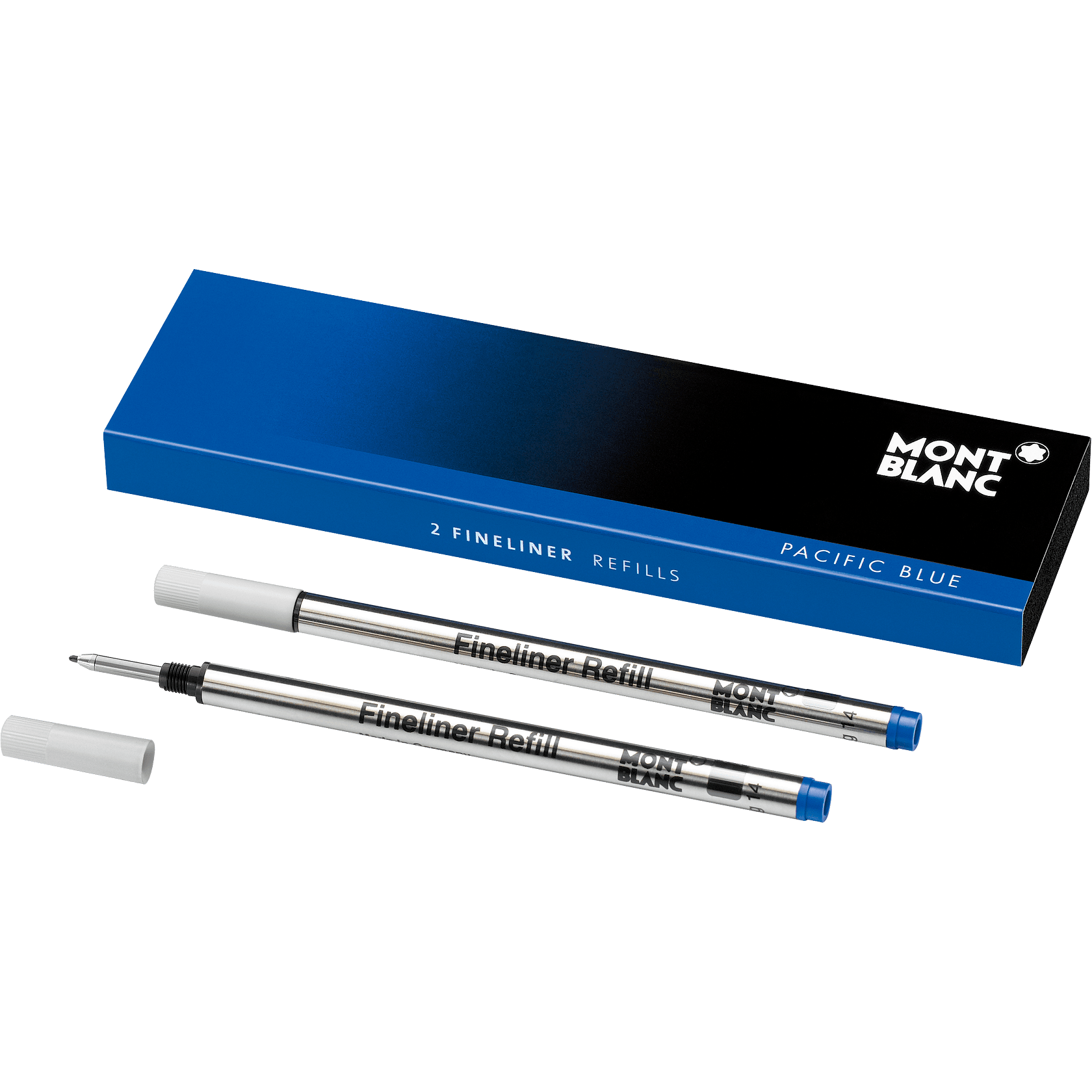 2 Fineliner Refills (B) Pacific Blue, image 1