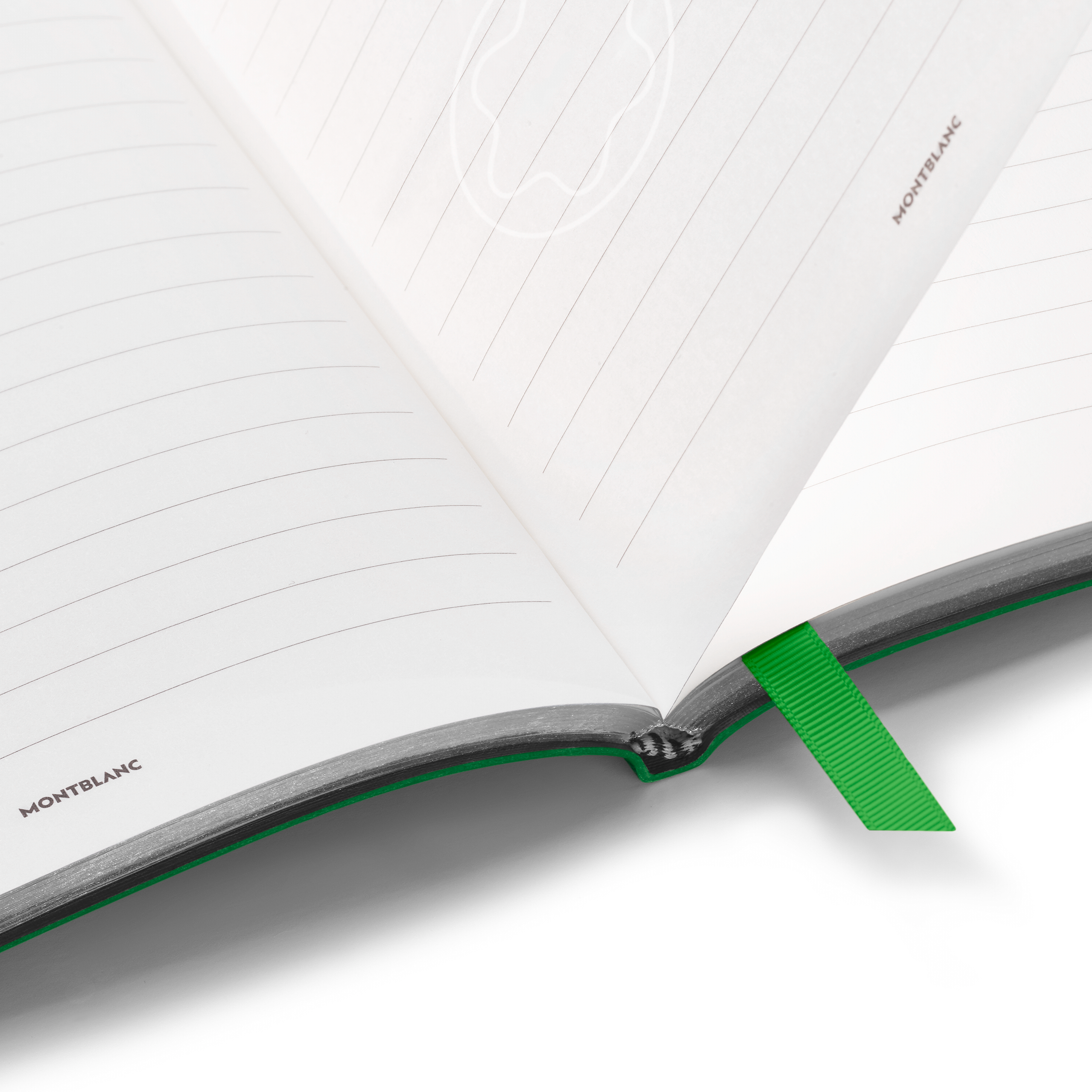 Montblanc Fine Stationery Notebook #146 Green, Lined, image 3