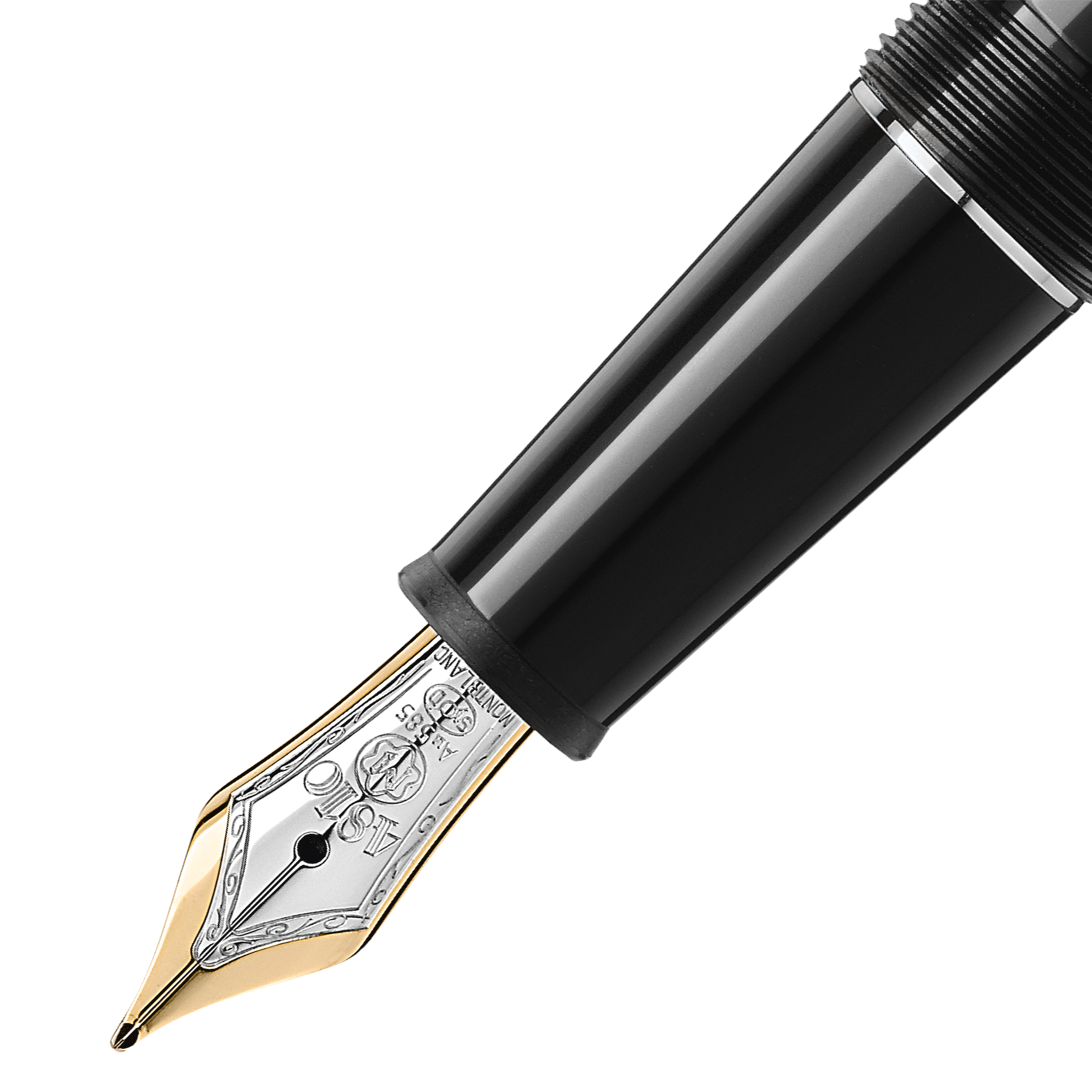 Meisterstück Platinum-Coated Classique Fountain Pen, image 2