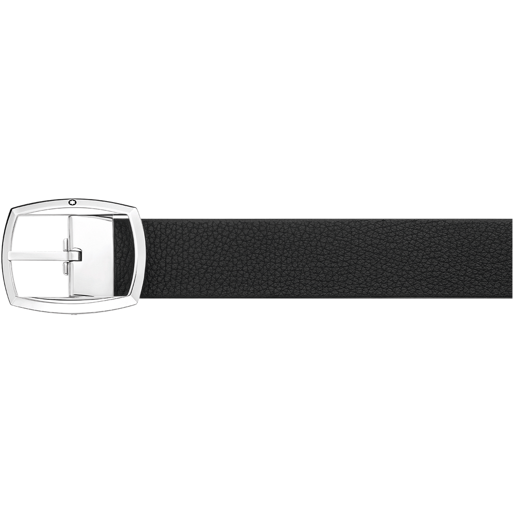 Black/brown reversible cut-to-size casual belt, image 3