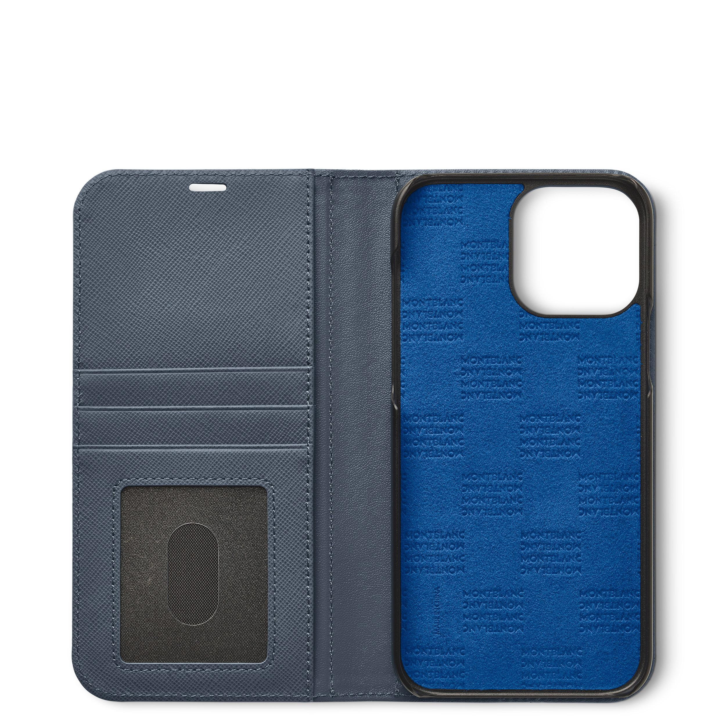 Montblanc Sartorial Flip Side Cover with 2cc and view pocket for Apple iPhone 13 Pro Max, image 2