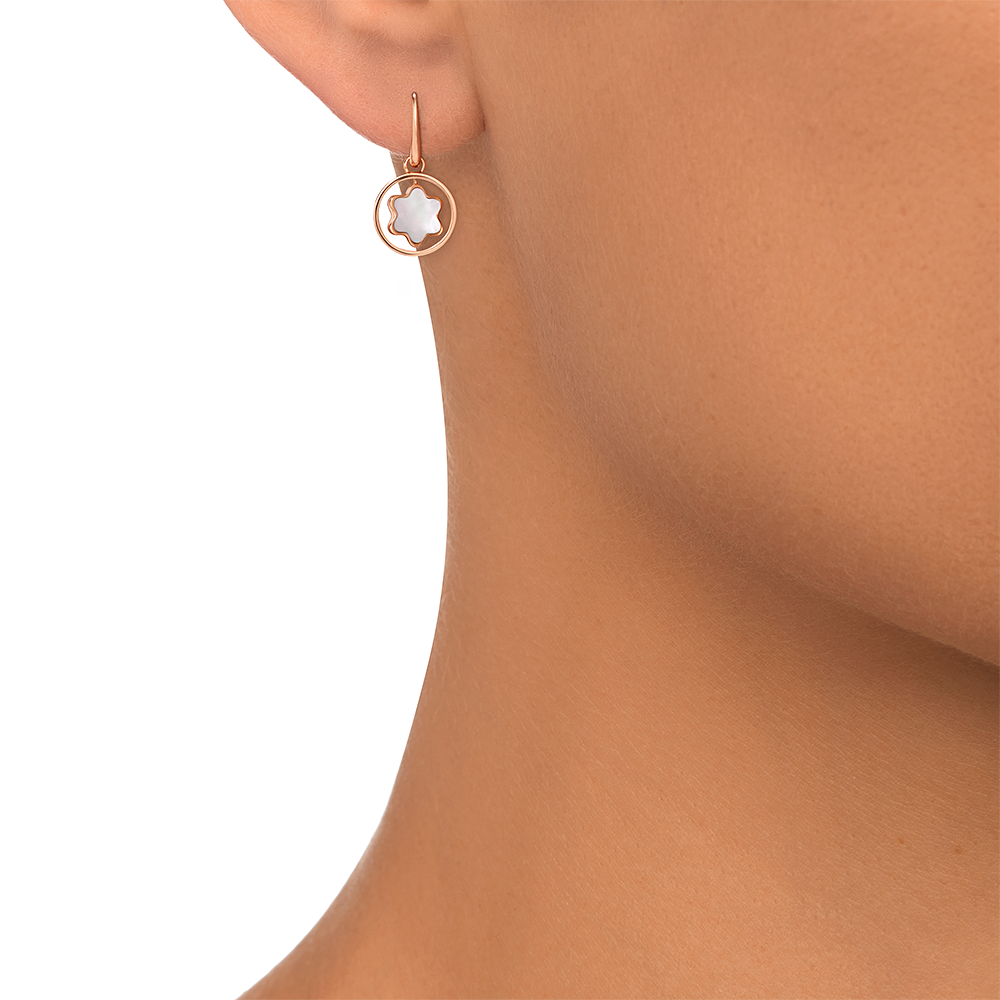 5 صورة ،Montblanc 4810 Signet earrings