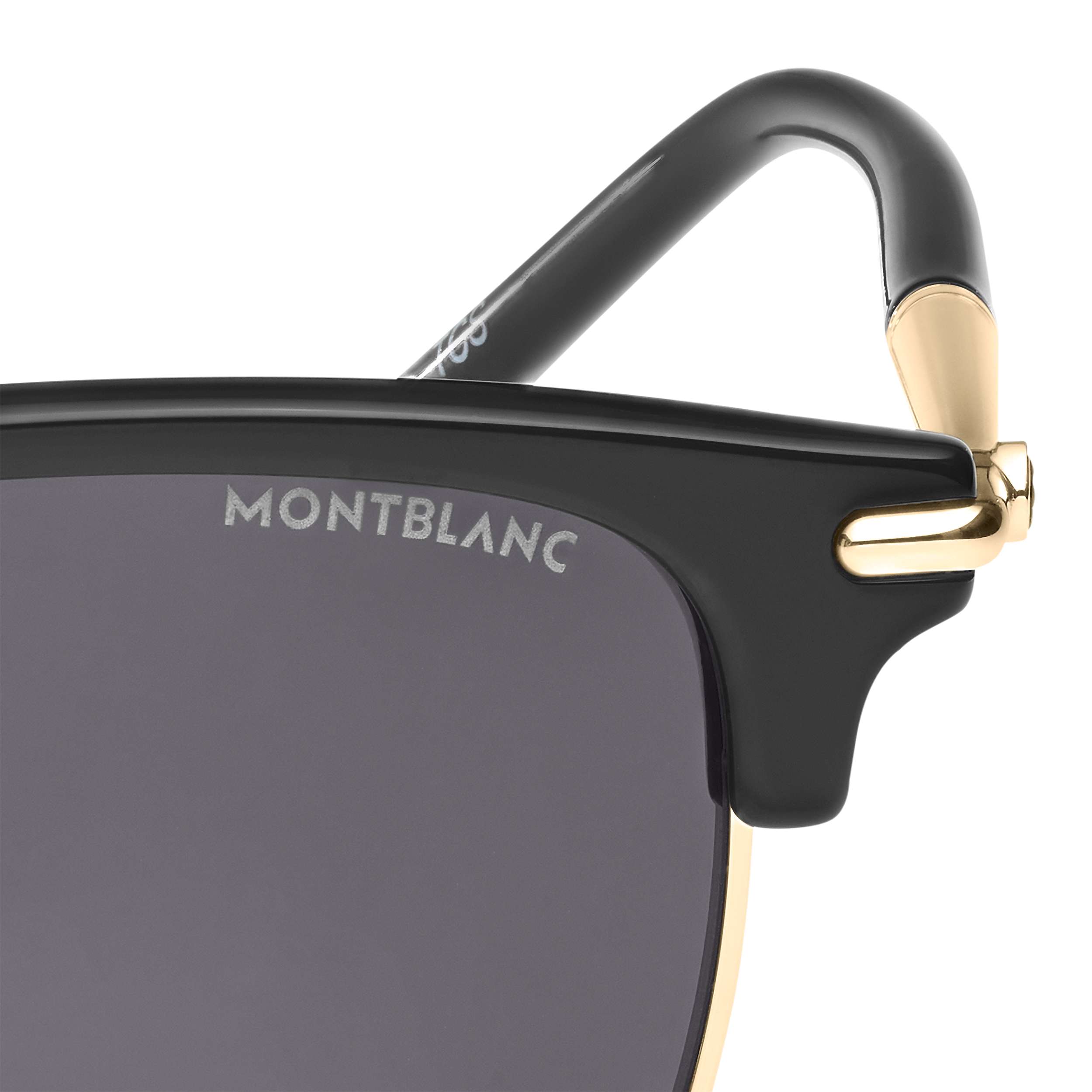Rectangular Sunglasses with Black Colored Injected Frame (M), image 2