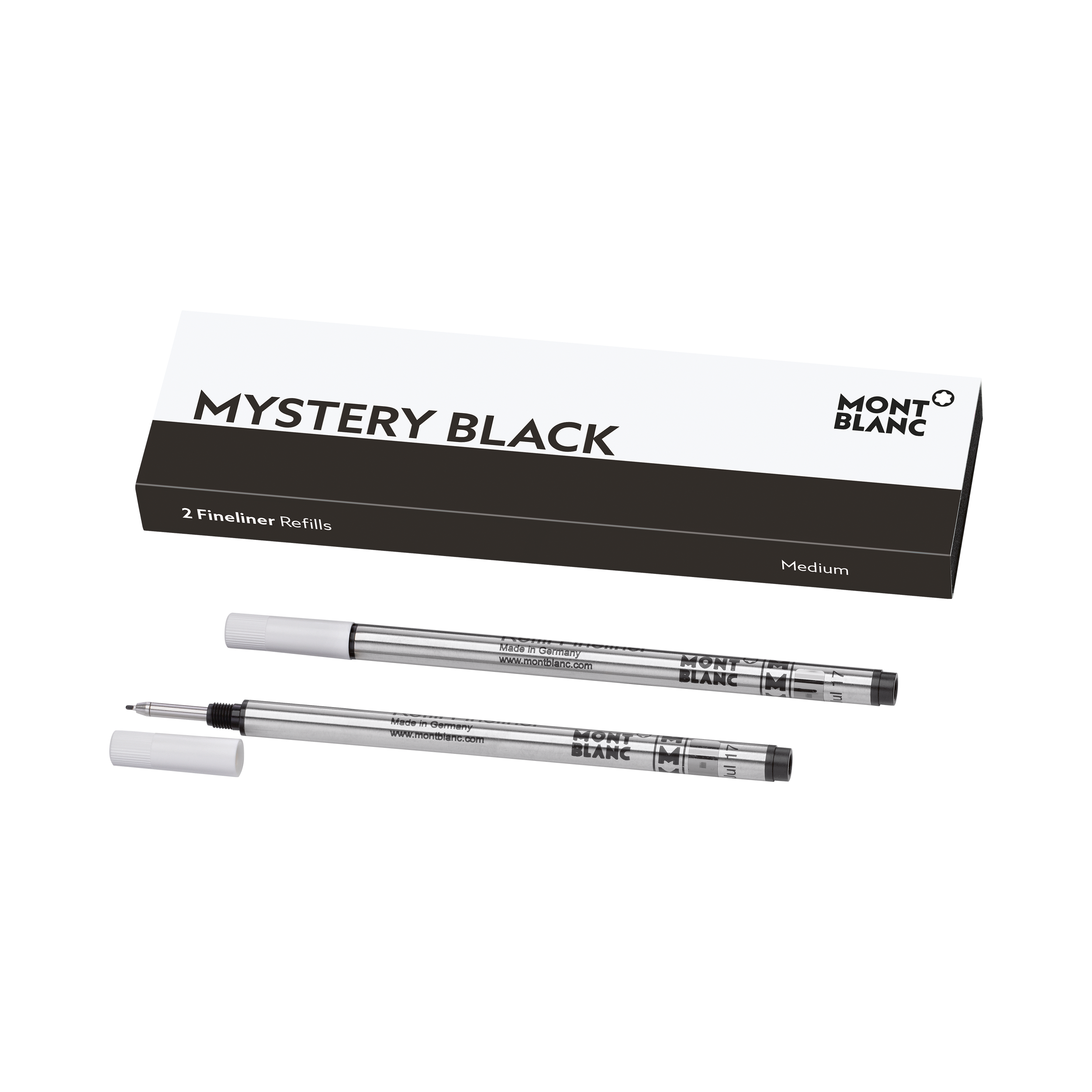 2 Fineliner Refills, Mystery Black - Medium, image 1