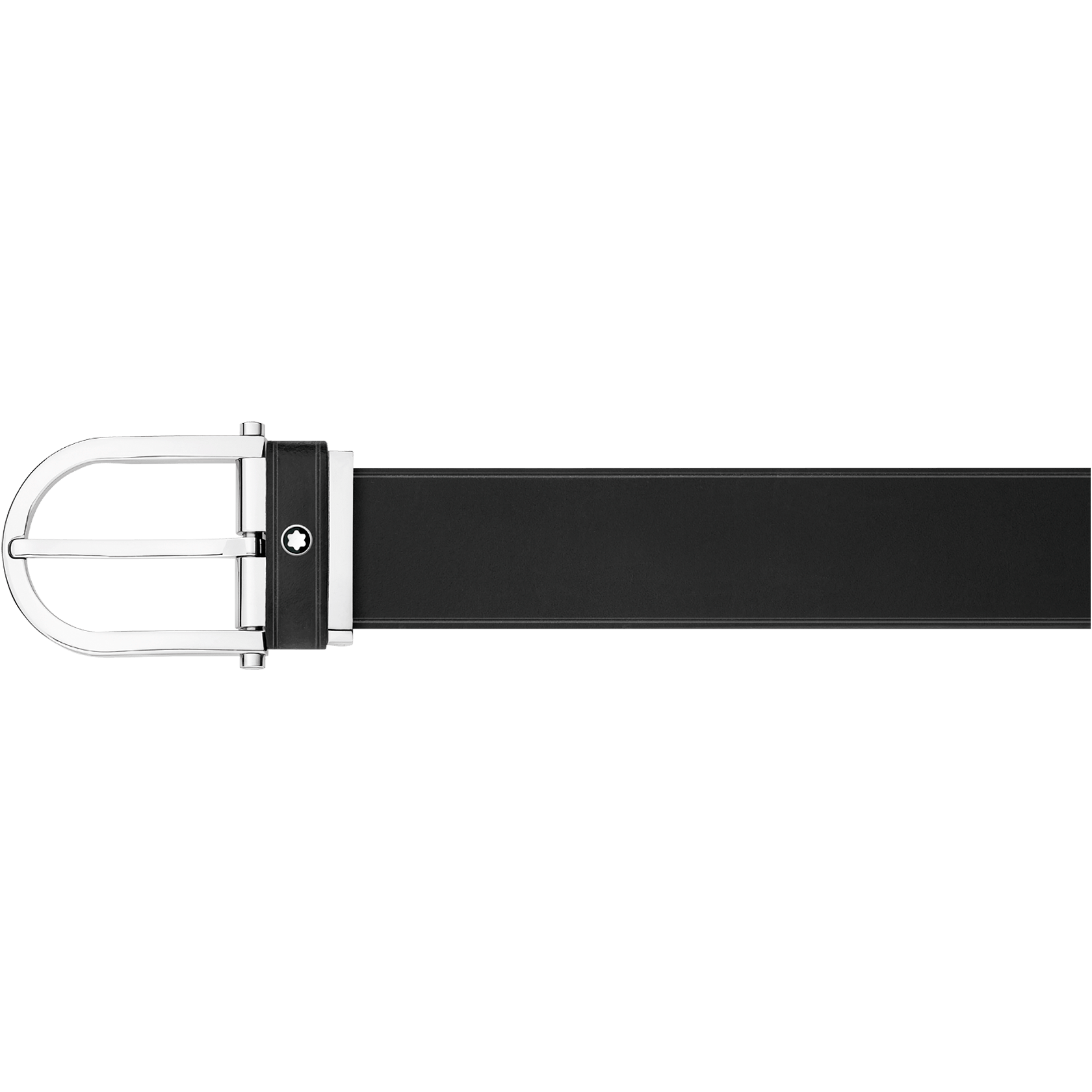 Horseshoe Shiny Stainless Steel Pin Buckle, image 1
