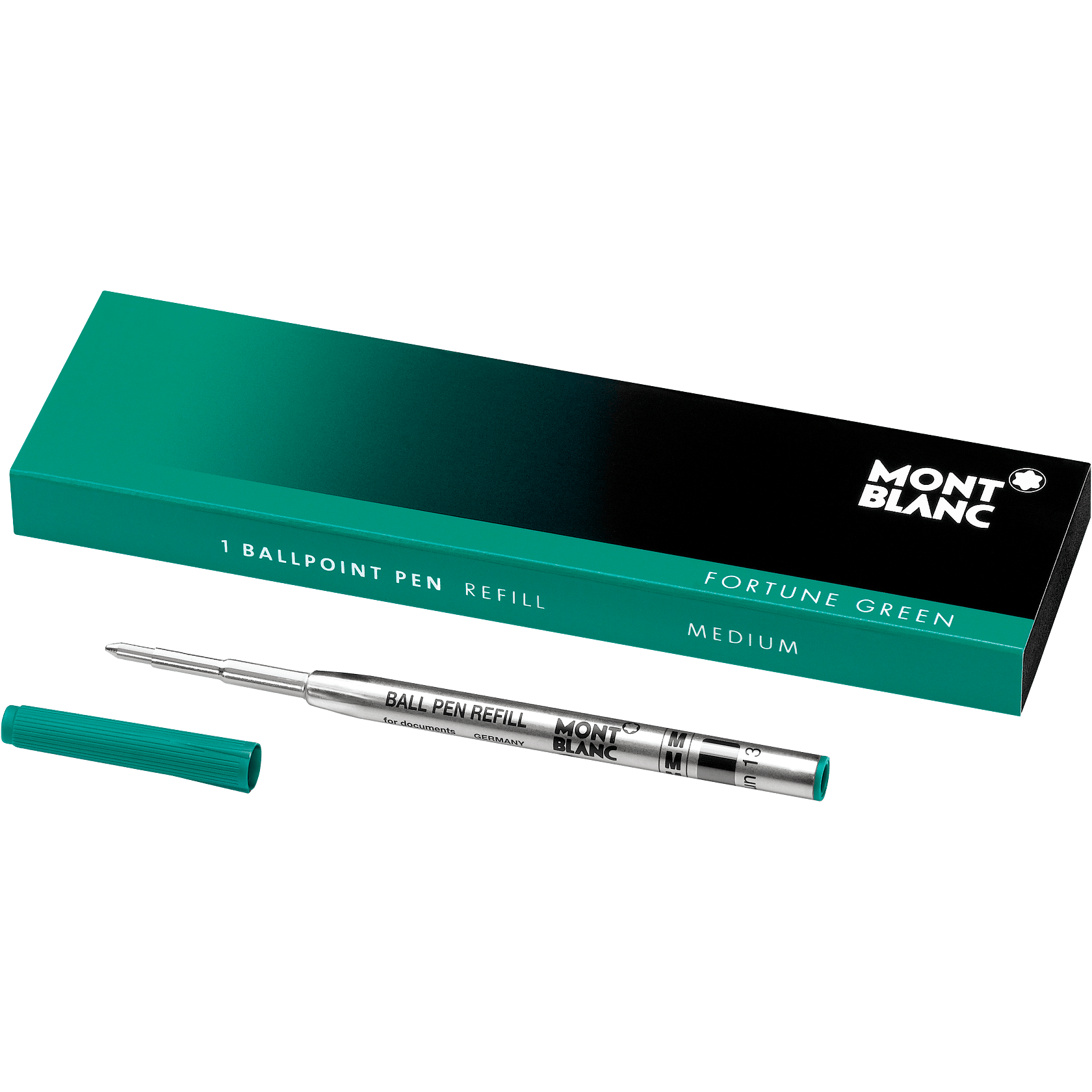 1 Ballpoint Pen Refill (M) Fortune Green, image 1