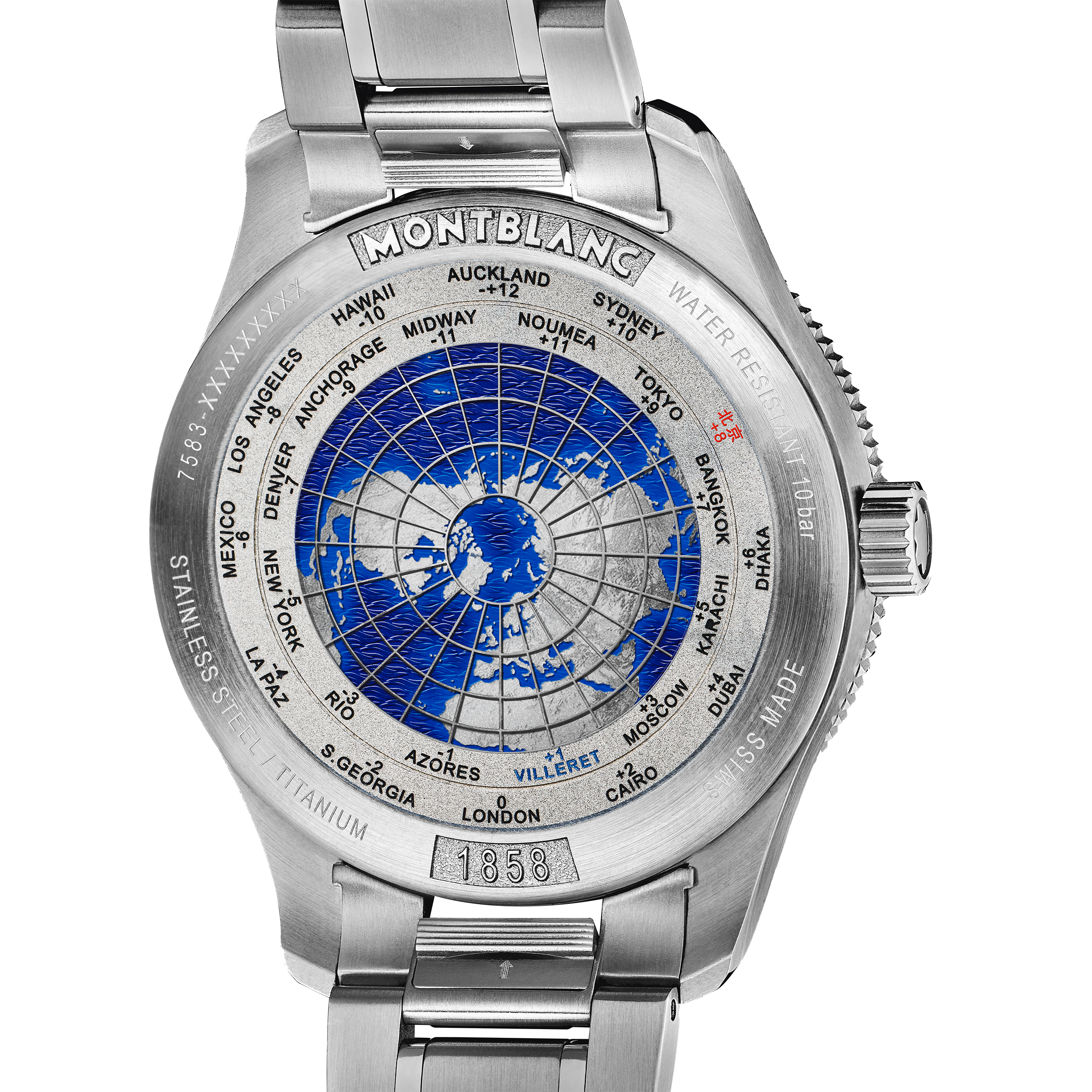 Montblanc 1858 GMT China Edition, image 4