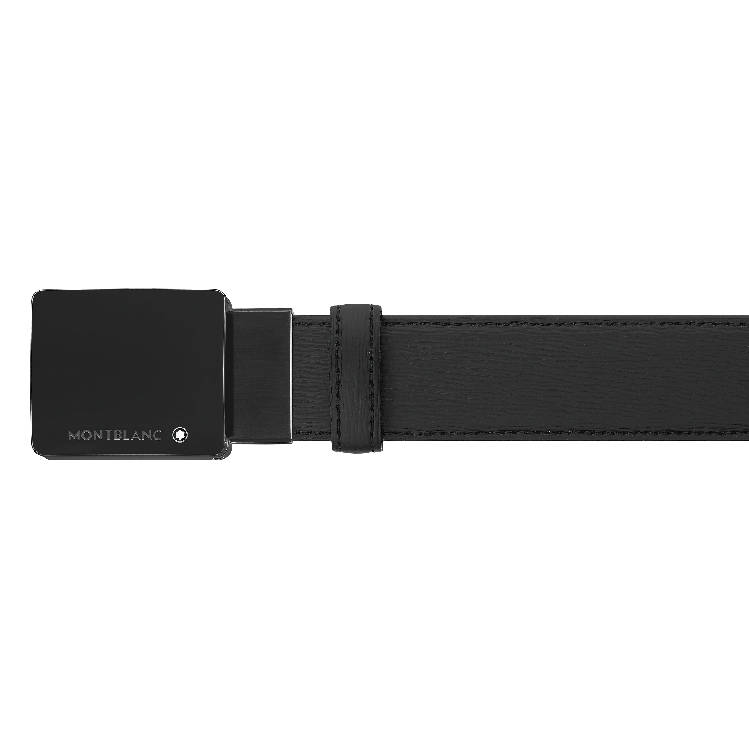 Black cut-to-size business belt, image 4