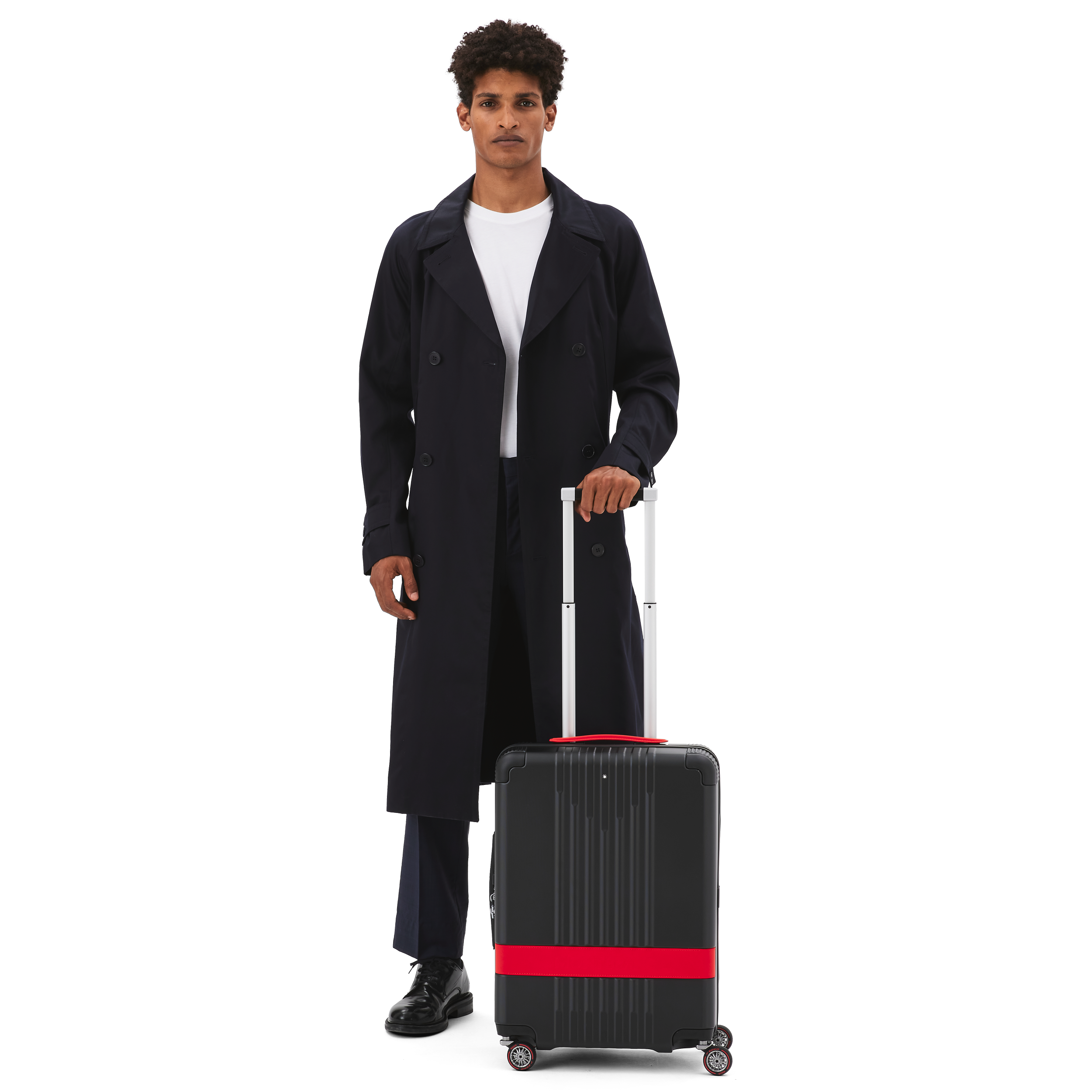 #MY4810 Trolley Cabin Montblanc X Pirelli Black Red, image 1