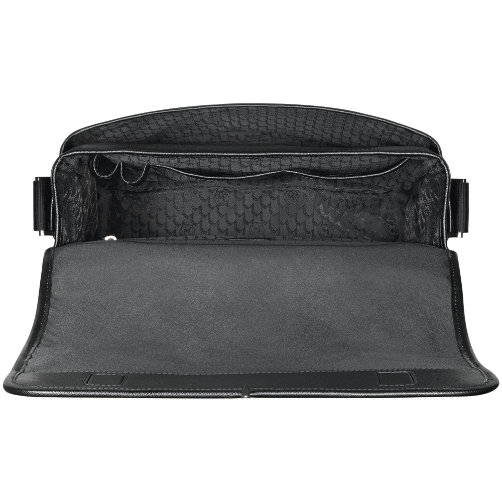 2 صورة ،Montblanc Sartorial Jet Messenger Large with Flap
