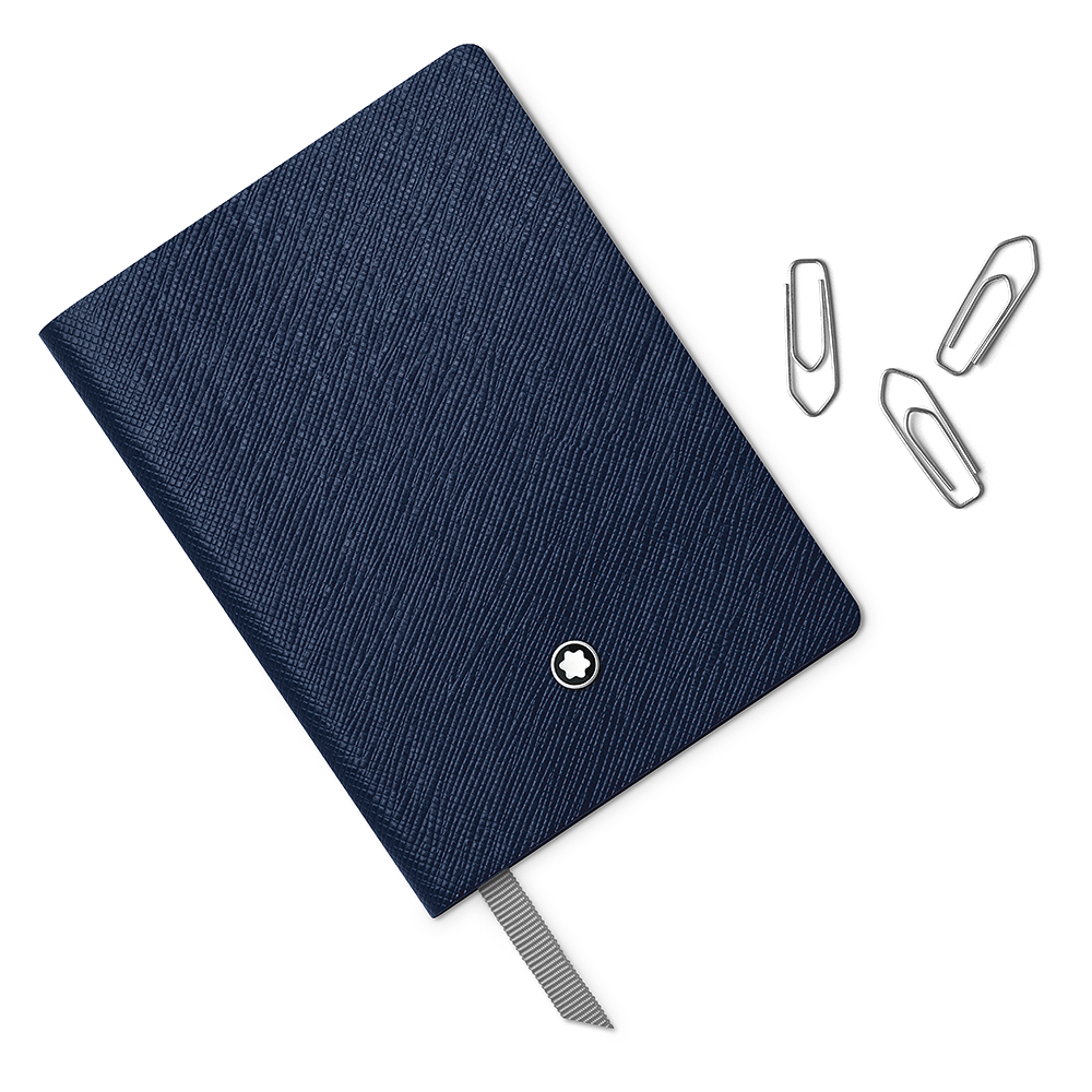 3 صورة ،Montblanc Fine Stationery Notebook #145 Indigo, lined
