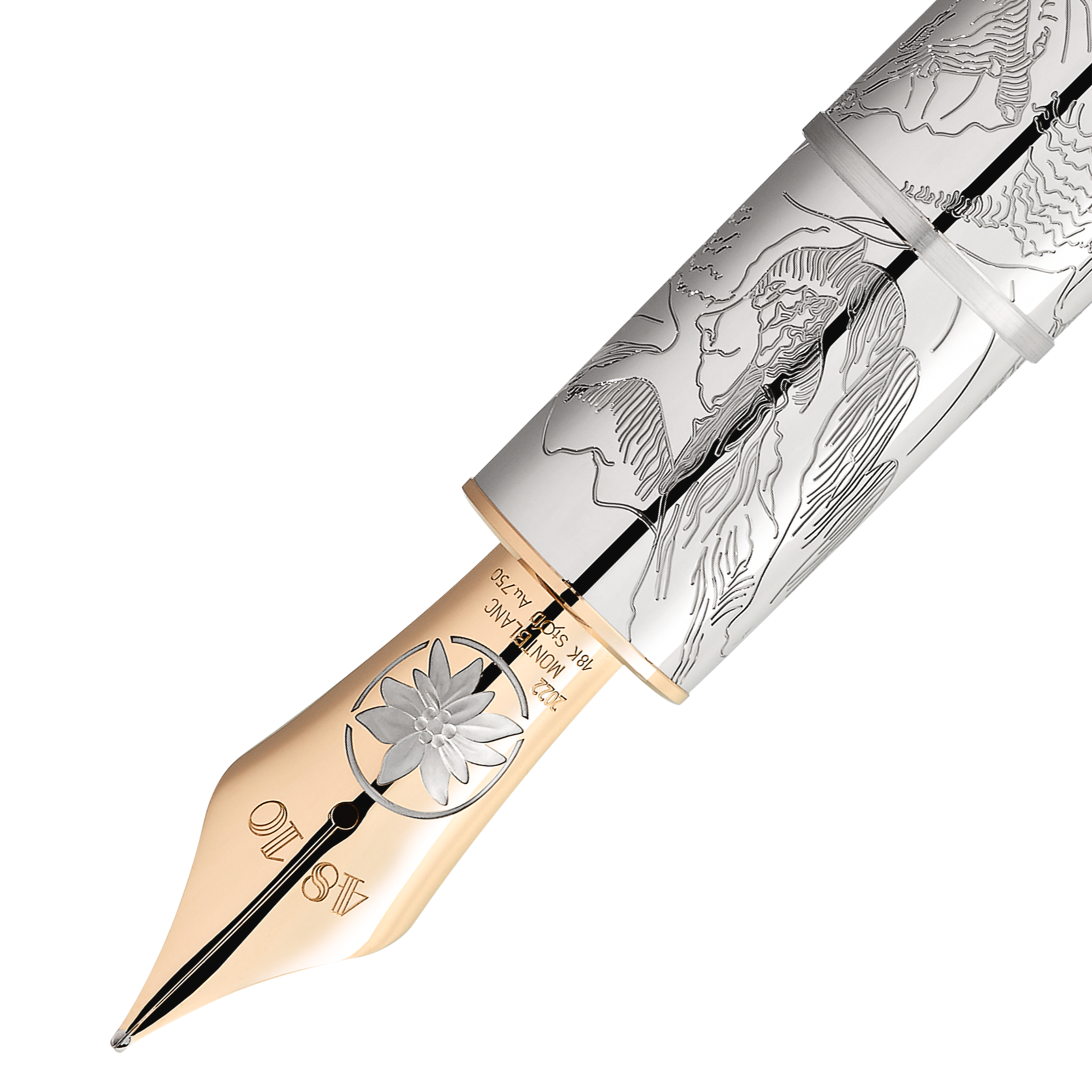 High Artistry The First Ascent of the Mont Blanc Limited Edition 10 Fountain Pen, image 1