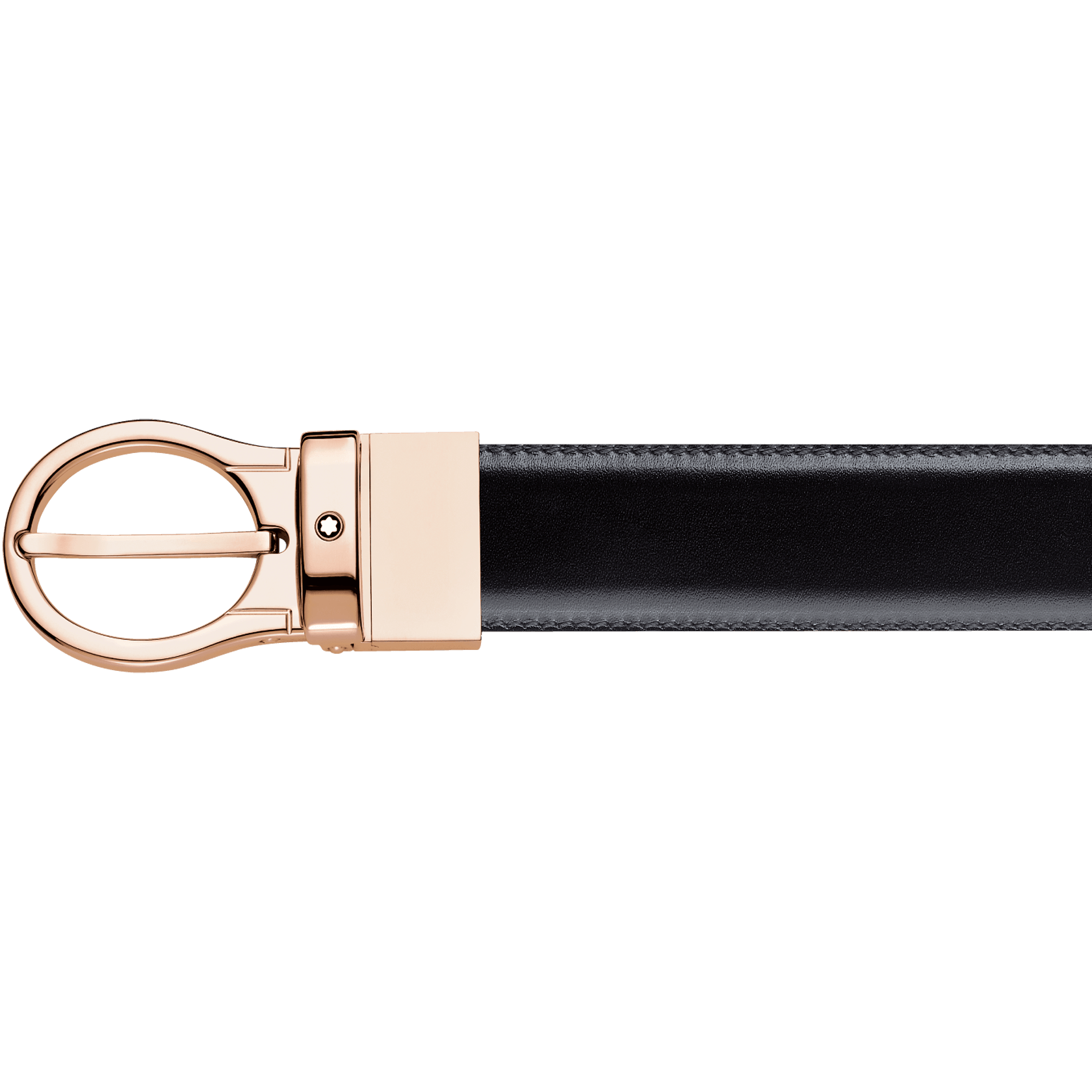 Black/brown reversible cut-to-size casual belt, image 2