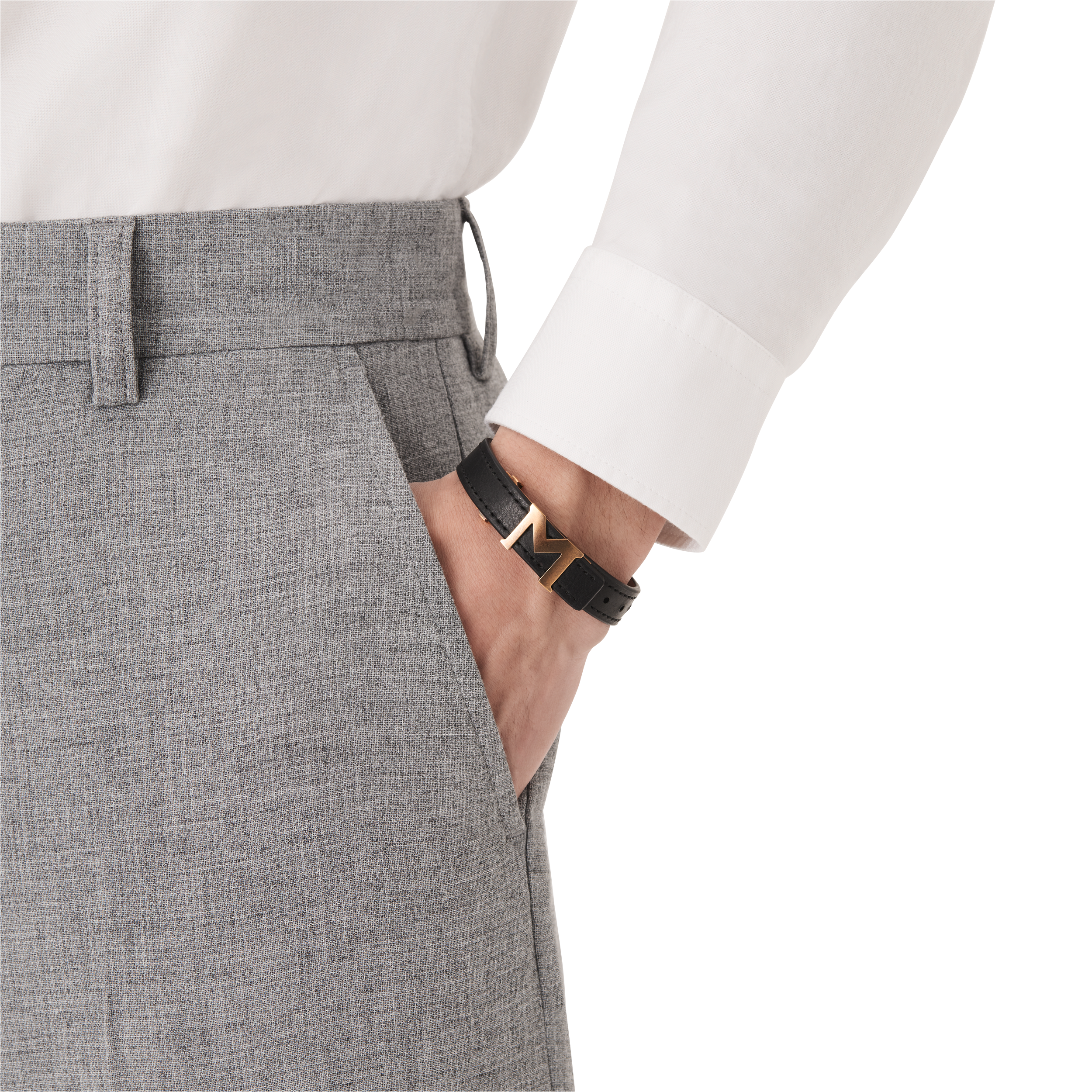 Bracelet Montblanc M Logo gold colored, image 2