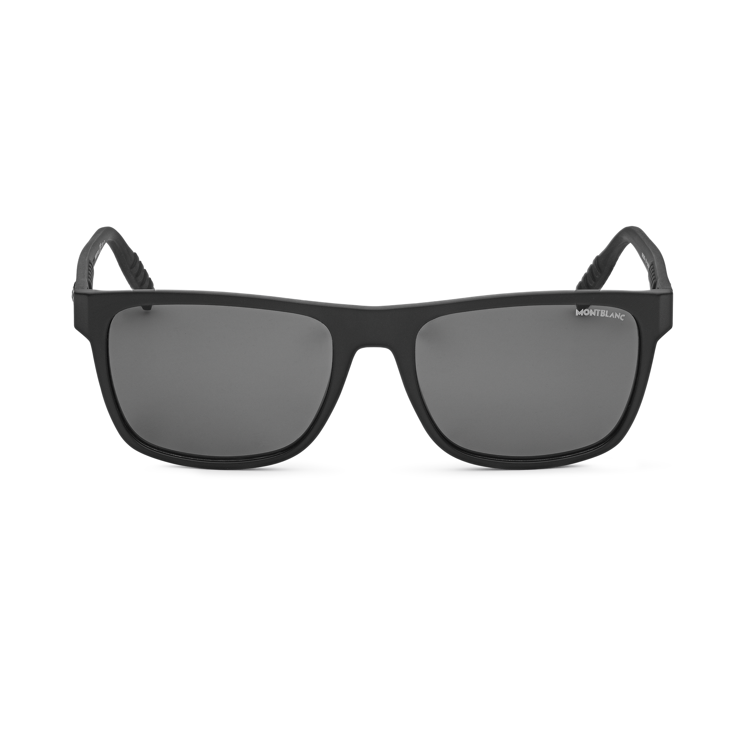 Rectangular Sunglasses with Black-Colored Injected Frame, image 1
