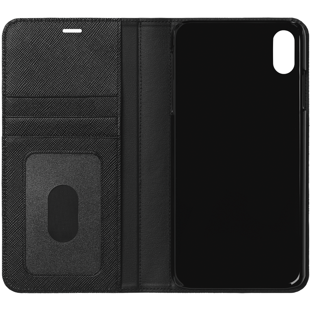 Montblanc Sartorial Flip Side Cover with 2cc and view pocket for Apple iPhone XS Max, image 3