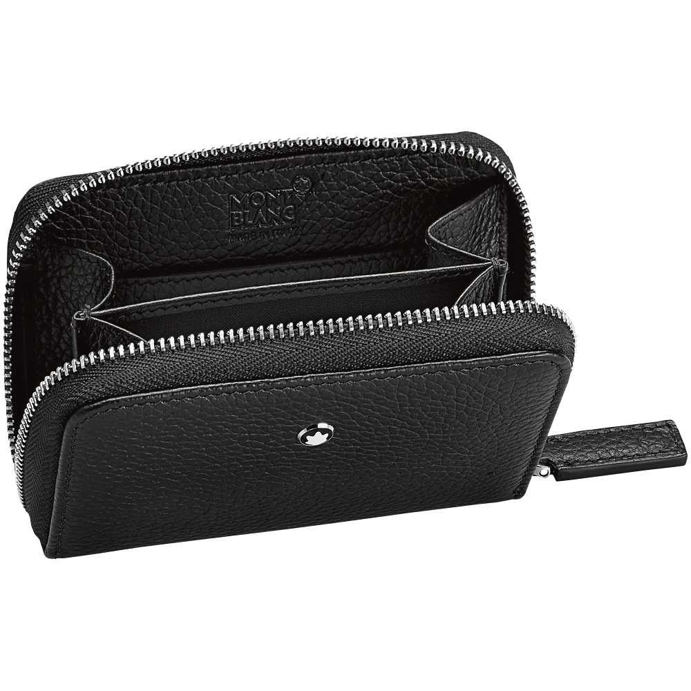 2 صورة ،Meisterstück Soft Grain Coin Case Zip Small