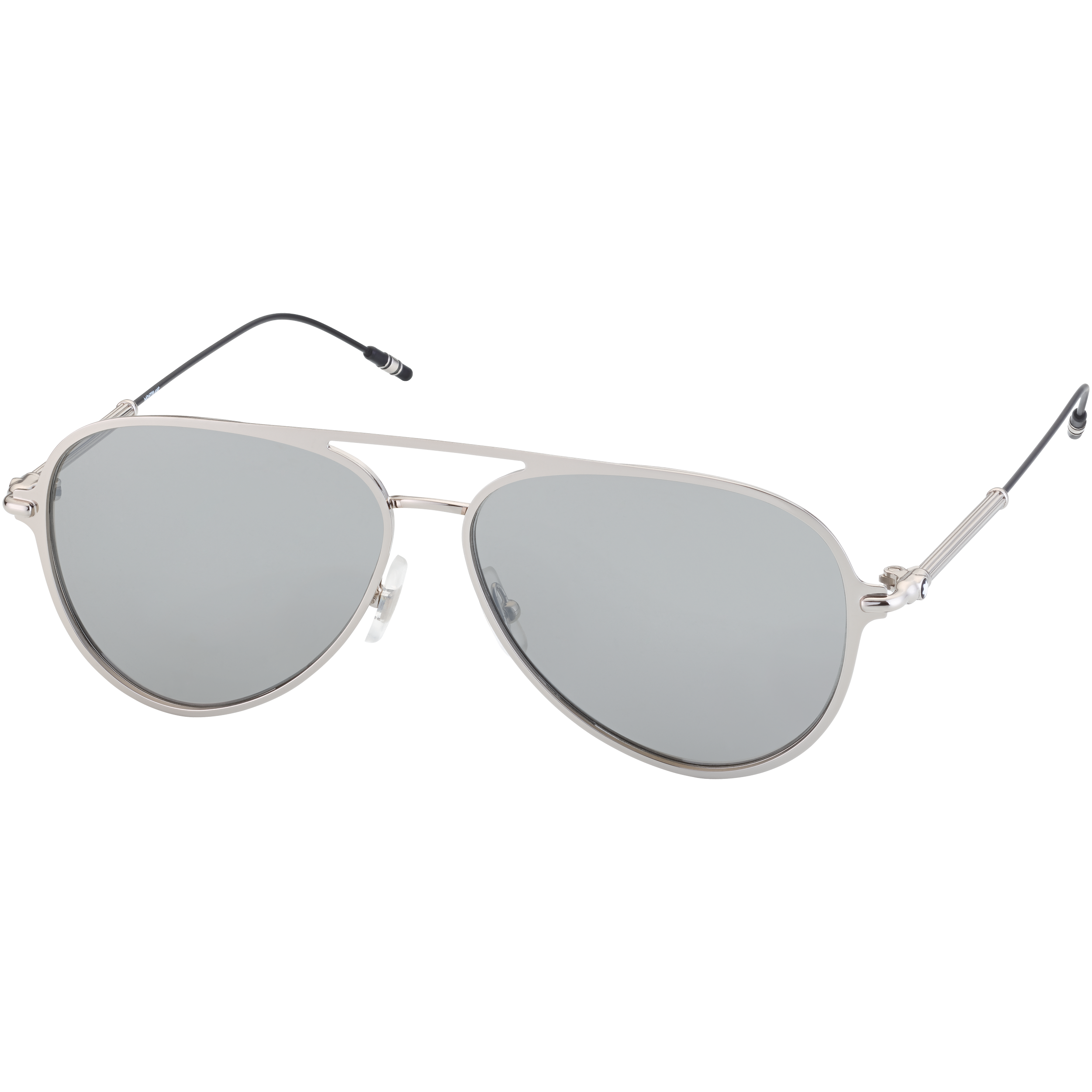 1 صورة ،Silver-Coloured Square Sunglasses