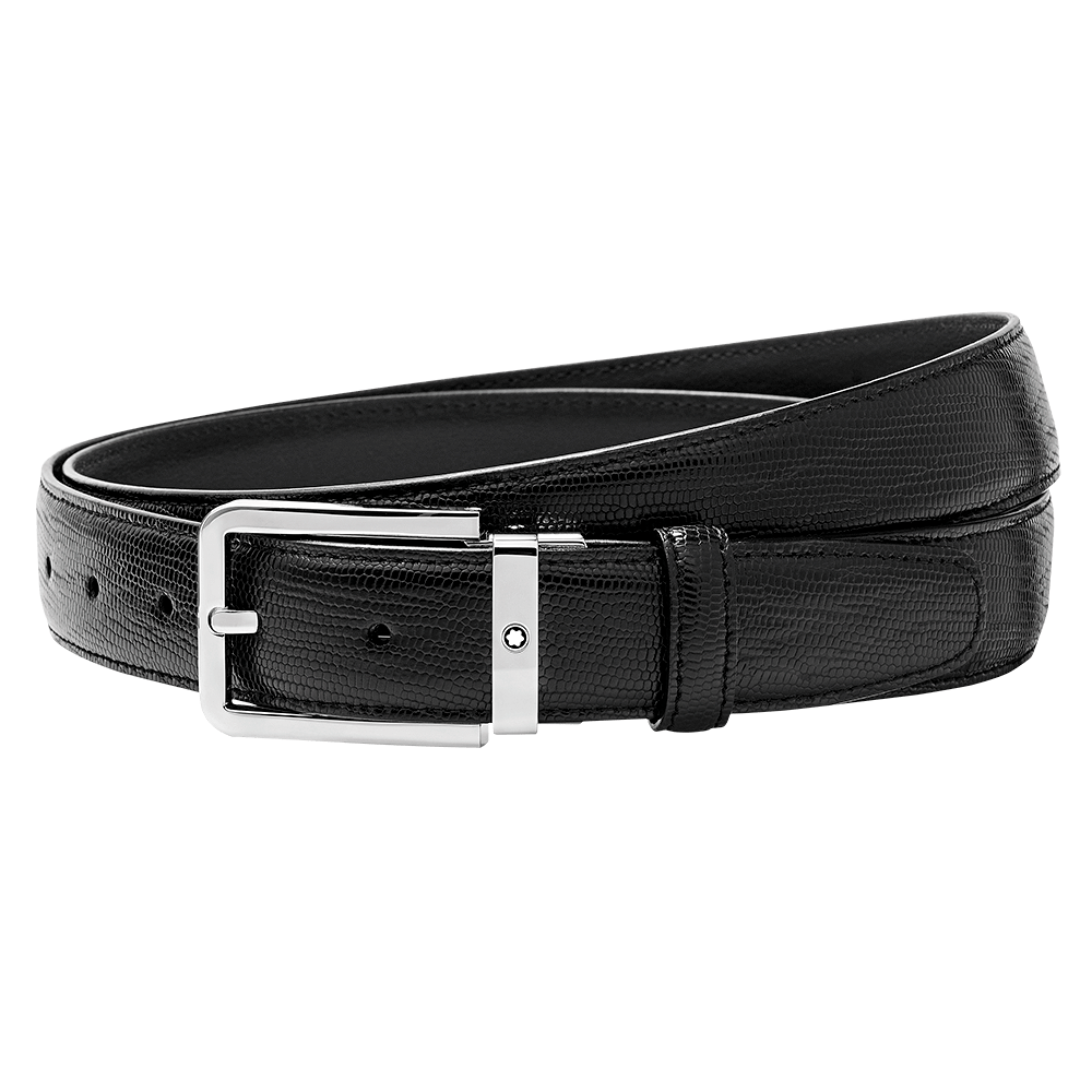 Black/brown reversible cut-to-size casual belt, image 1